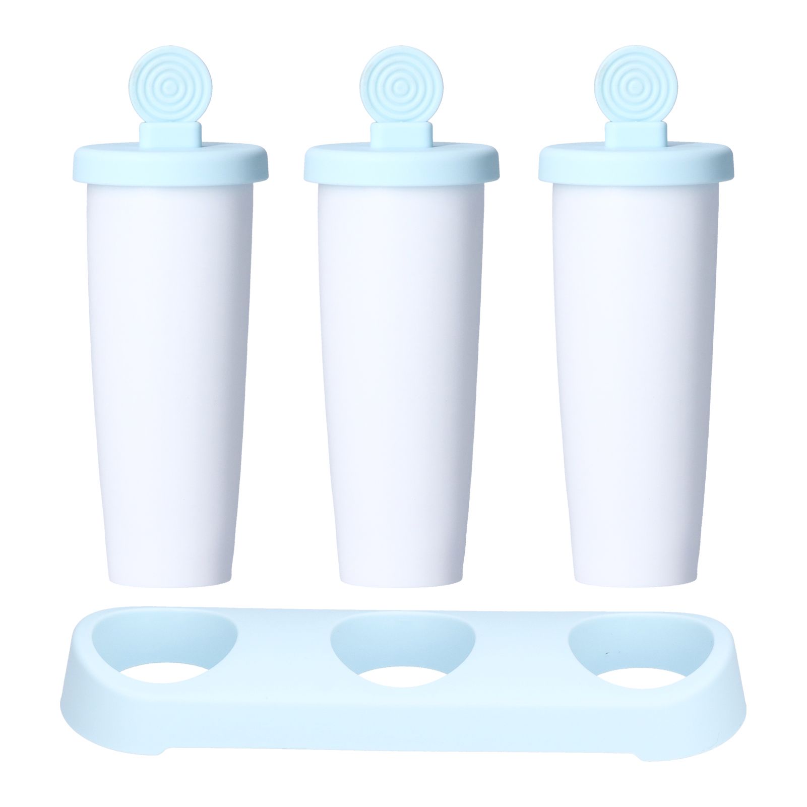 2Pcs 3 Grids Ice Cream Mold DIY Dessert Ice Cube Maker Mold for Summer Kitchen Home - Image 5