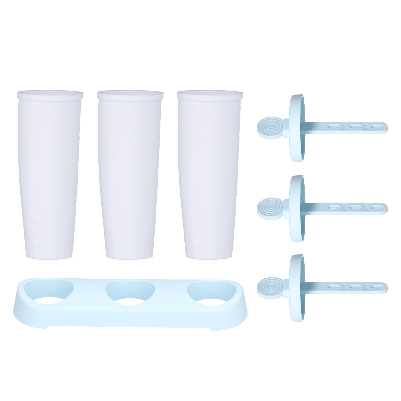 2Pcs 3 Grids Ice Cream Mold DIY Dessert Ice Cube Maker Mold for Summer Kitchen Home - Image 8