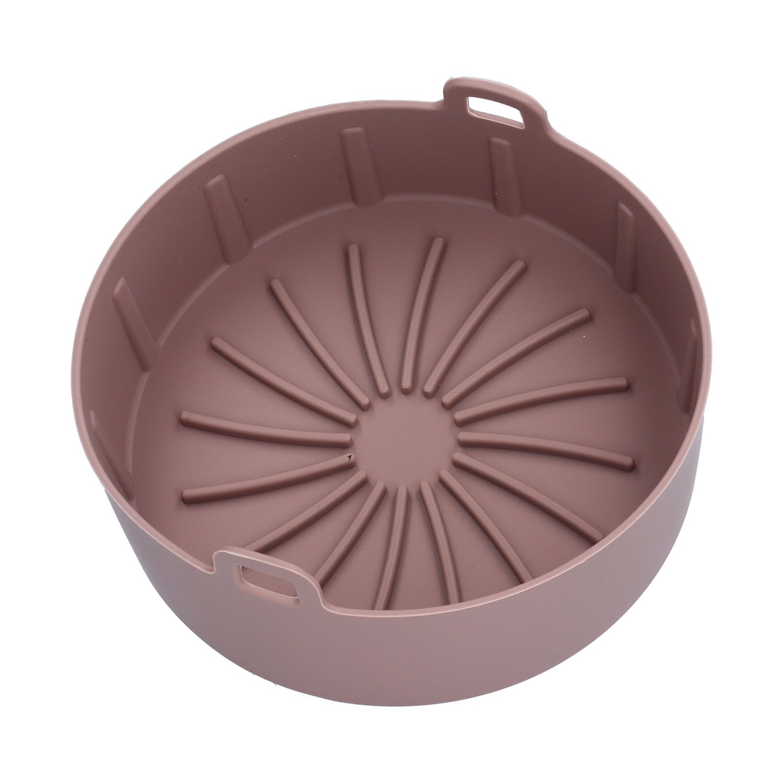 Reusable Silicone Pot Replacement Kitchen Electric Fryer Basket Tray Baking Accessory 20℃220℃(16cm Coffee ) - Image 2