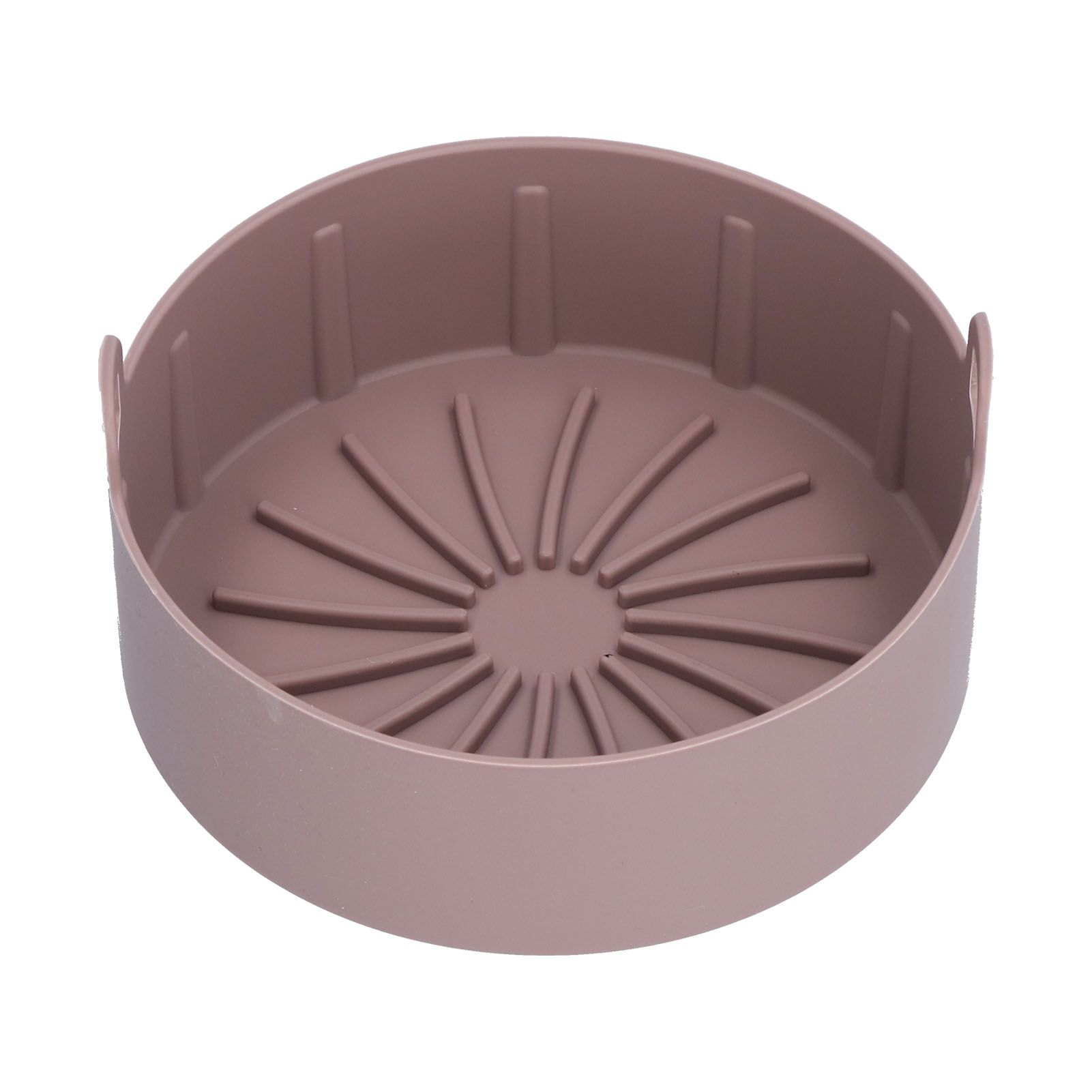 Reusable Silicone Pot Replacement Kitchen Electric Fryer Basket Tray Baking Accessory 20℃220℃(16cm Coffee ) - Image 3