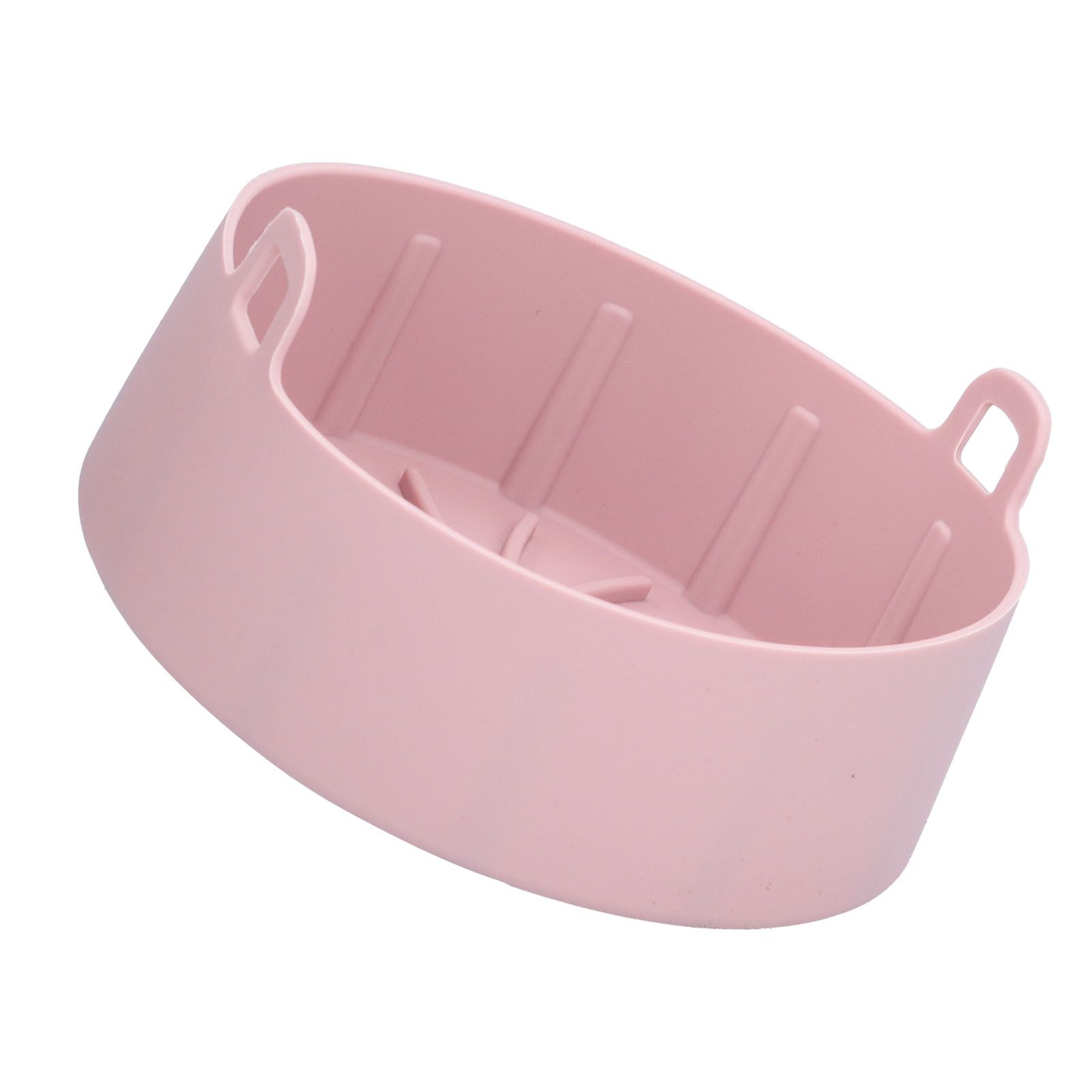 Reusable Silicone Pot Replacement Kitchen Electric Fryer Basket Tray Baking Accessory 20℃220℃(16cm Pink ) - Image 4
