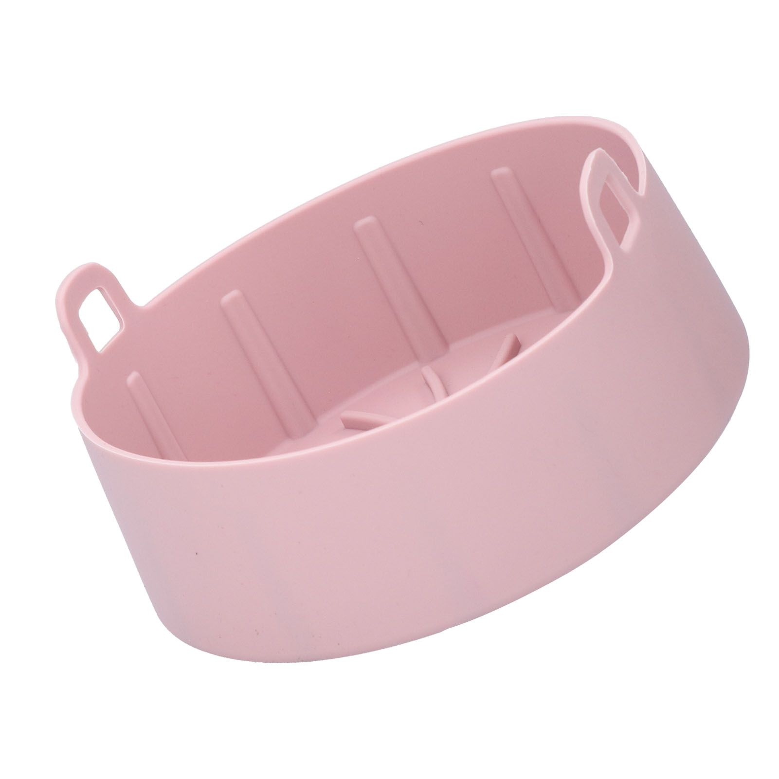 Reusable Silicone Pot Replacement Kitchen Electric Fryer Basket Tray Baking Accessory 20℃220℃(16cm Pink ) - Image 5