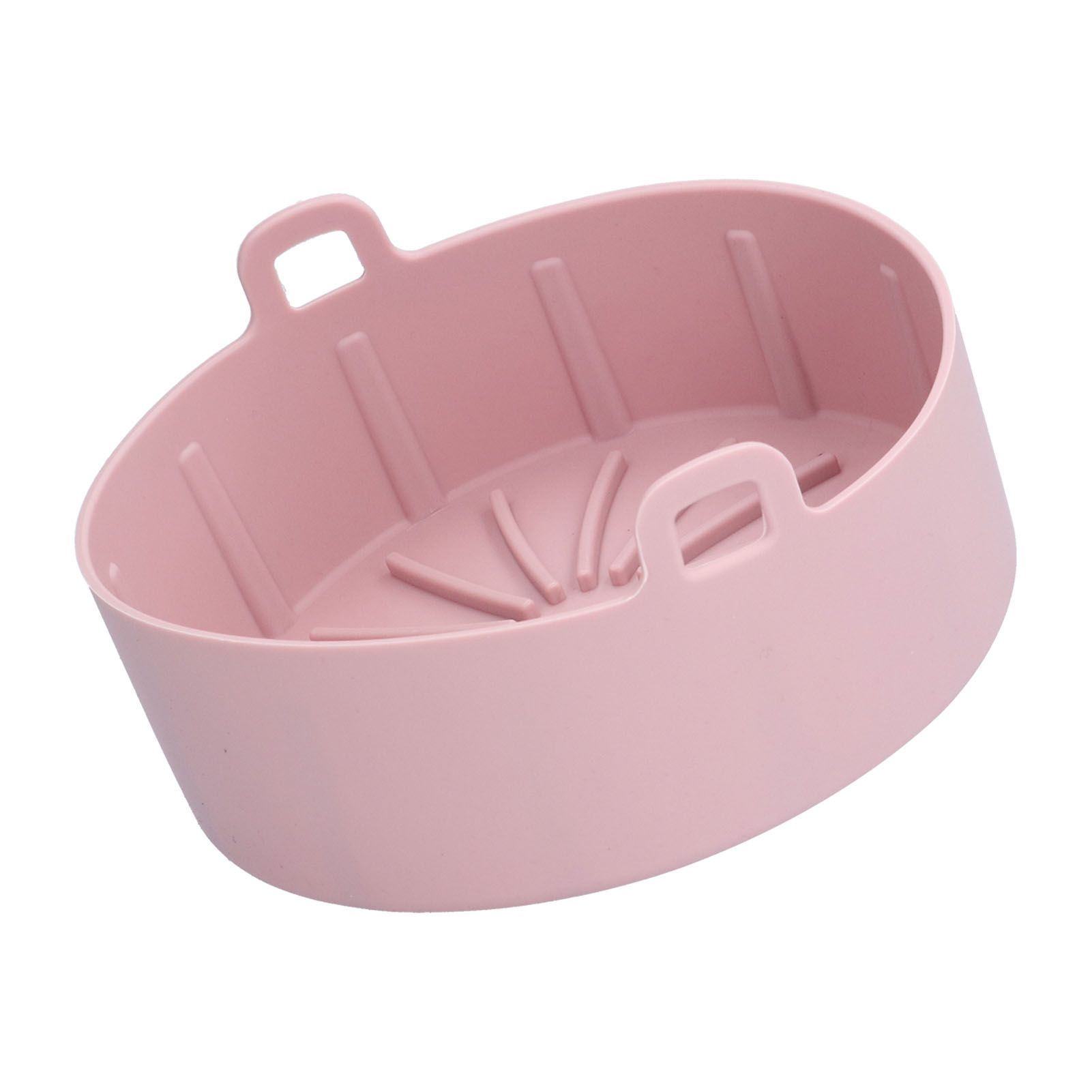 Reusable Silicone Pot Replacement Kitchen Electric Fryer Basket Tray Baking Accessory 20℃220℃(16cm Pink ) - Image 8