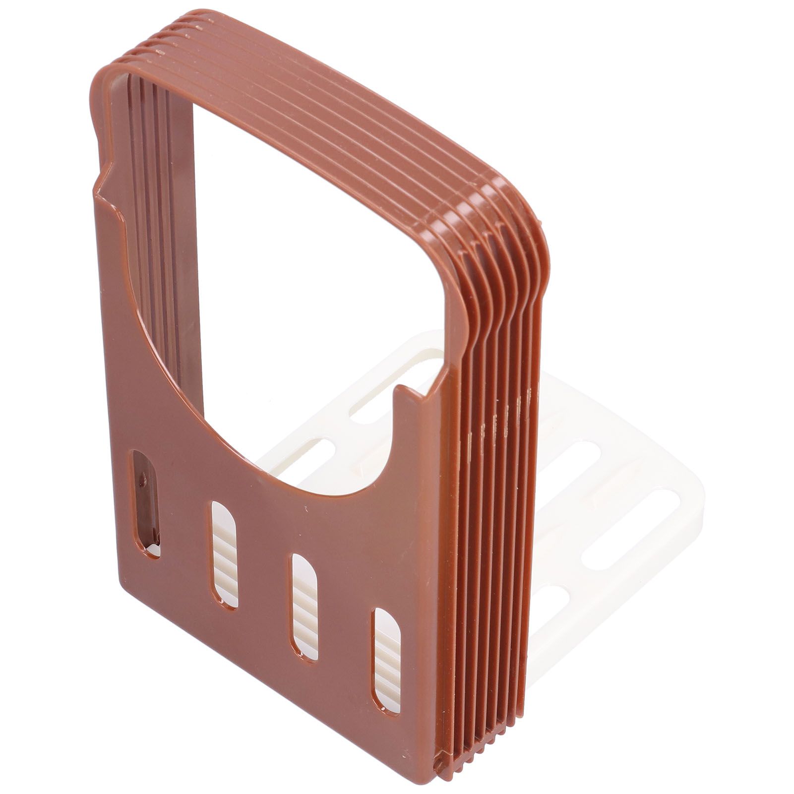 Bread Cutter ABS Foldable Adjustable Toast Slicing Cutting Machine Kitchen Accessory Coffee - Image 2