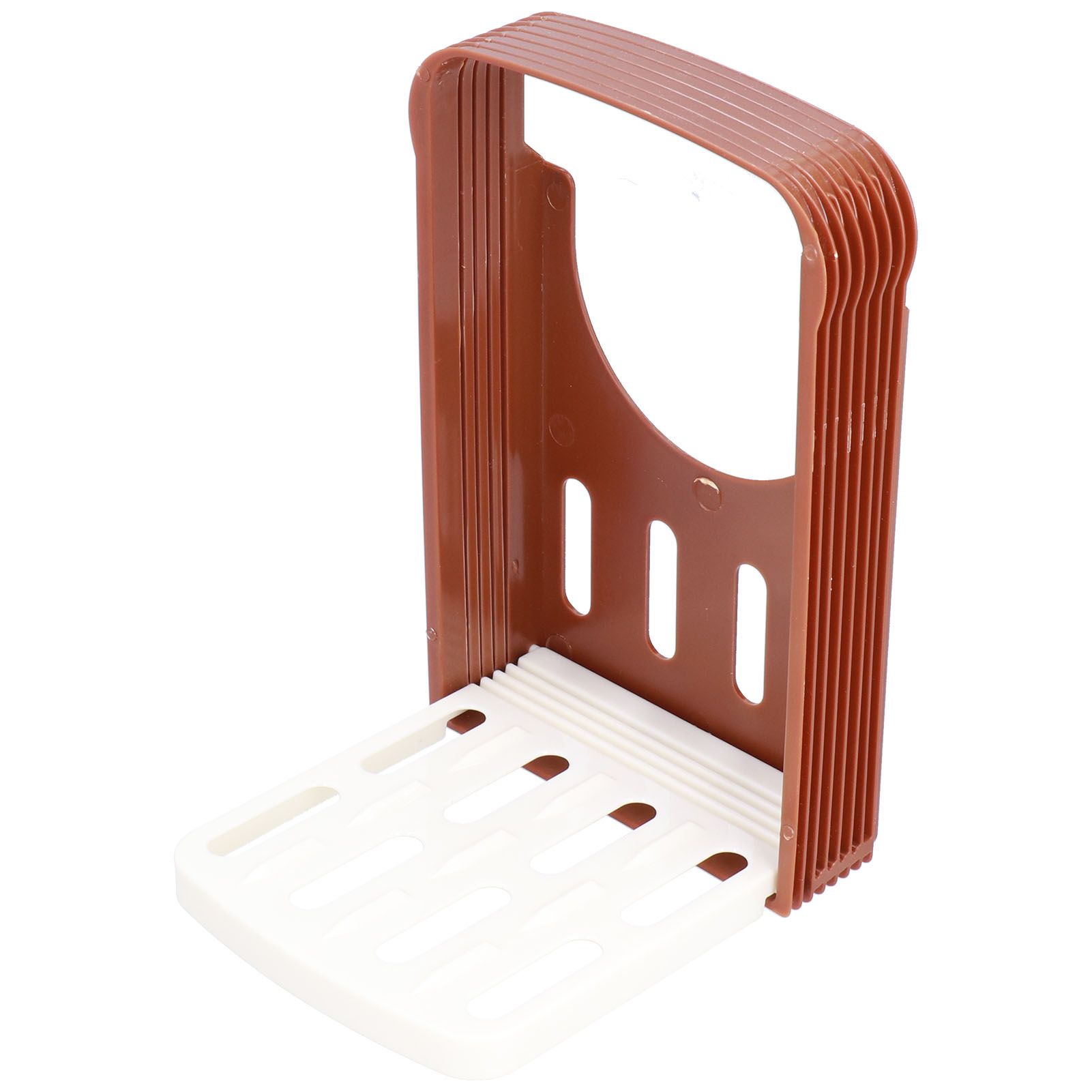 Bread Cutter ABS Foldable Adjustable Toast Slicing Cutting Machine Kitchen Accessory Coffee - Image 8