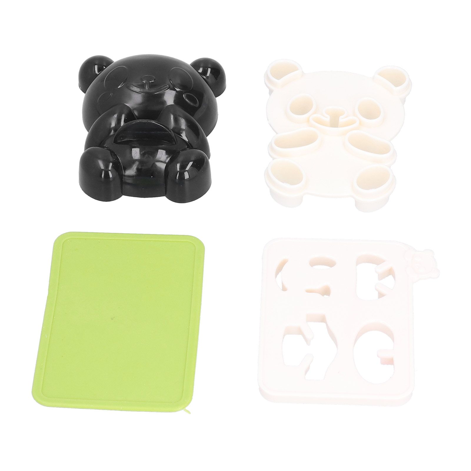 Panda Rice Ball Mold Food Grade Silicone Cute DIY Cookies Onigiri Mold for Kitchen Restaurants - Image 2