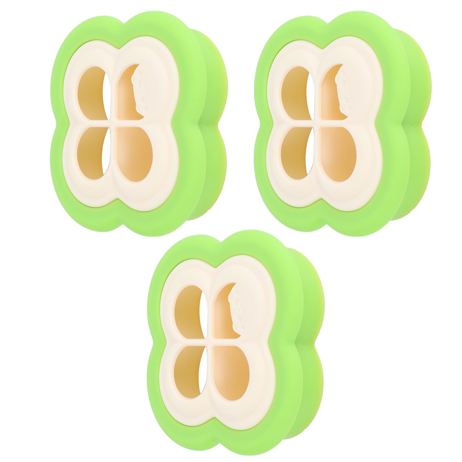 3Set Sandwich Cutter 4 Leaf Shaped Bread Mold Sushi Making Tool for Home Kitchen - Image 7