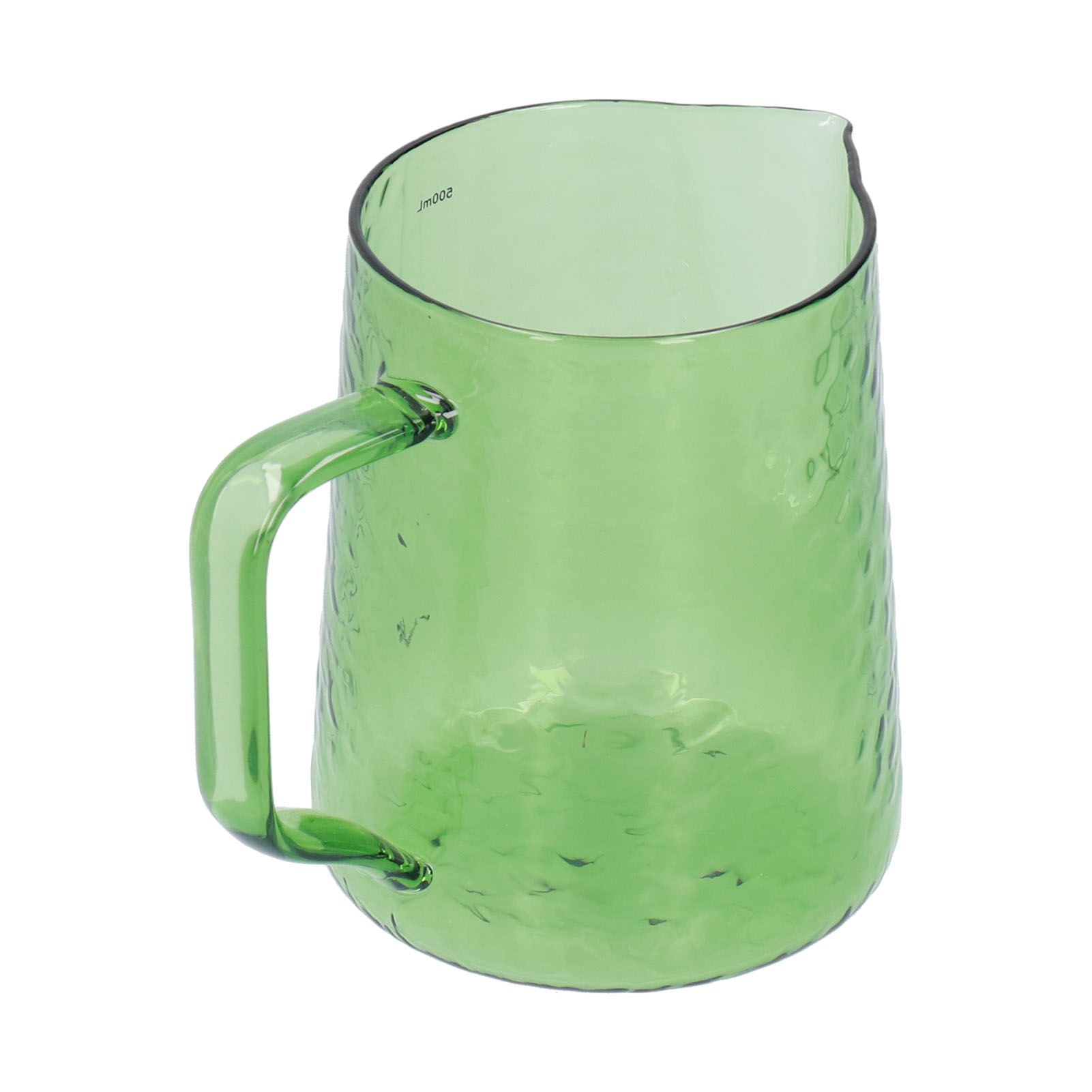 500ml Milk Frothing Pitcher Multipurpose Borosilicate Glass Milk Jug for Coffee Milk BeverageGreen - Image 4
