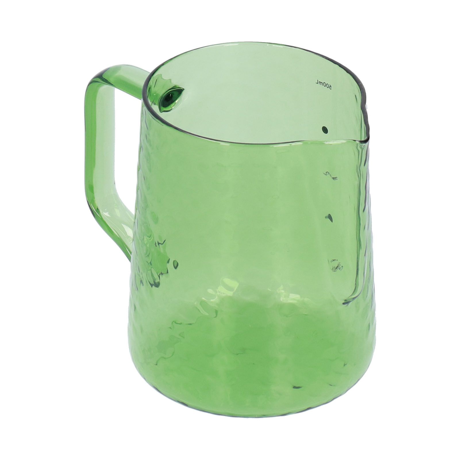 500ml Milk Frothing Pitcher Multipurpose Borosilicate Glass Milk Jug for Coffee Milk BeverageGreen - Image 6