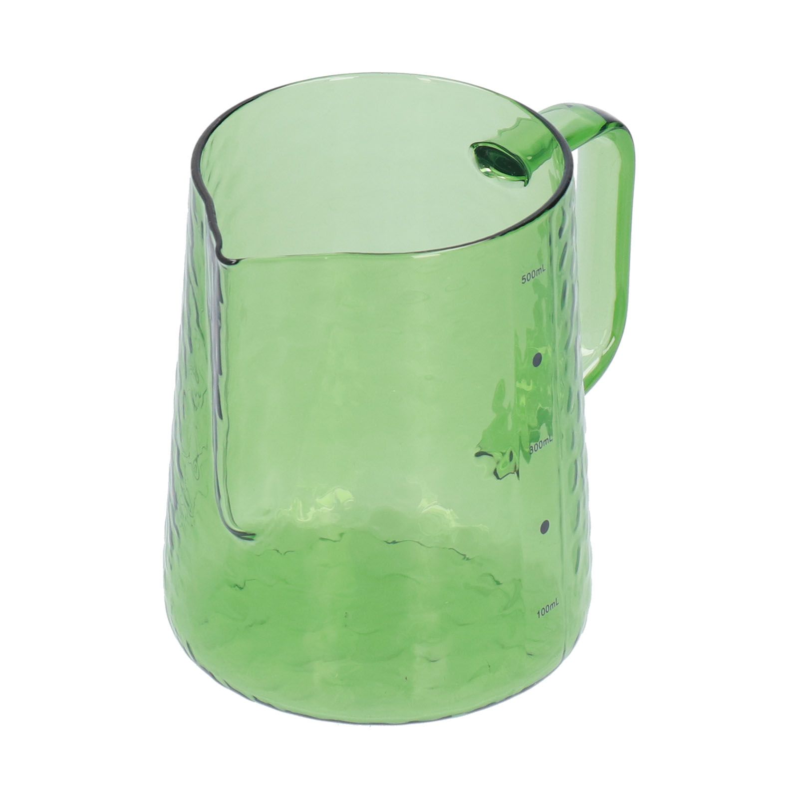 500ml Milk Frothing Pitcher Multipurpose Borosilicate Glass Milk Jug for Coffee Milk BeverageGreen - Image 7