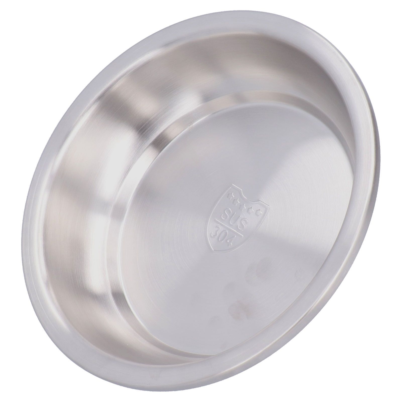 Stainless Steel Plate 304 Food Grade Material Stainless Steel Rounded Deepen Dish for Eating18cm/7in - Image 7