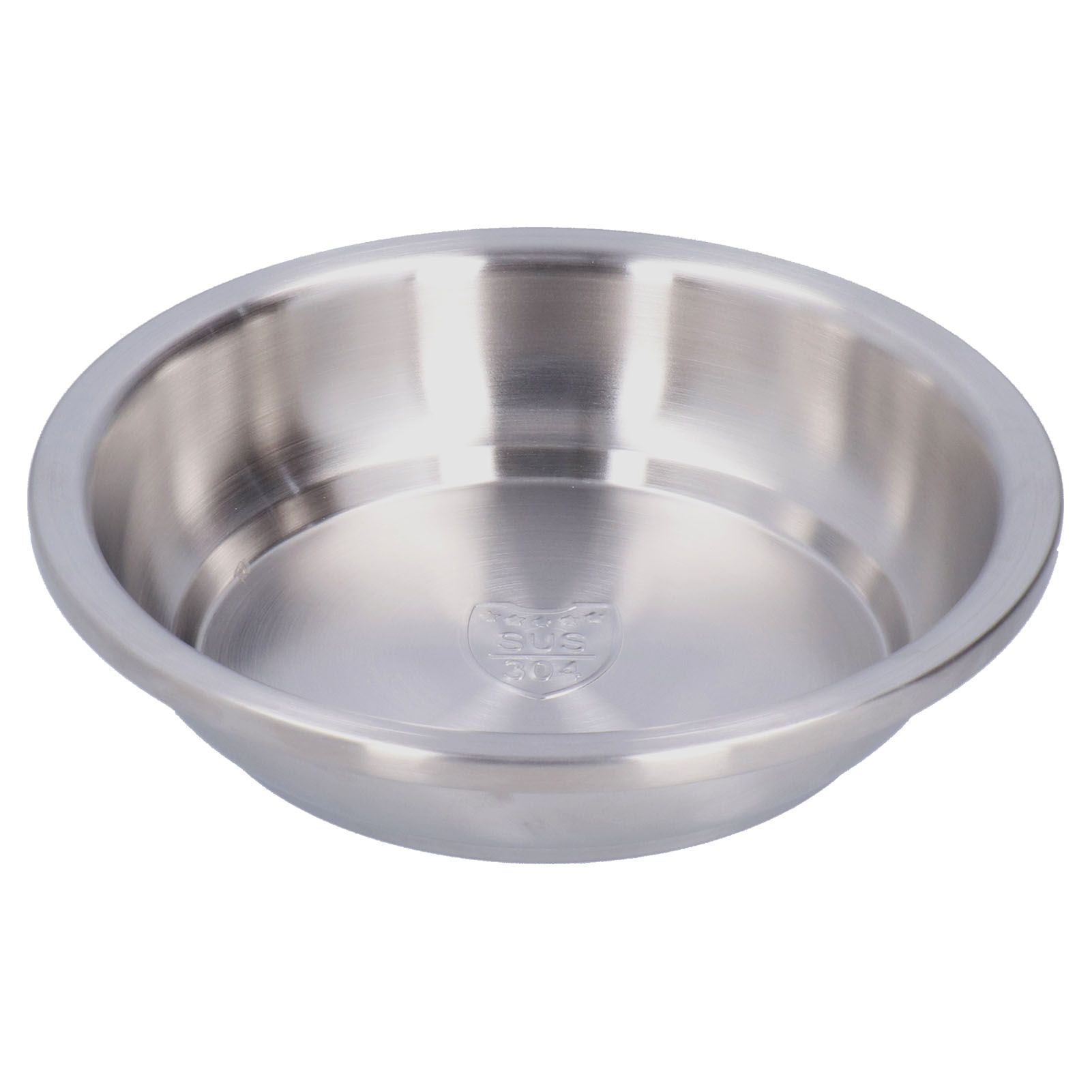Stainless Steel Plate 304 Food Grade Material Stainless Steel Rounded Deepen Dish for Eating20cm/7.9in - Image 3