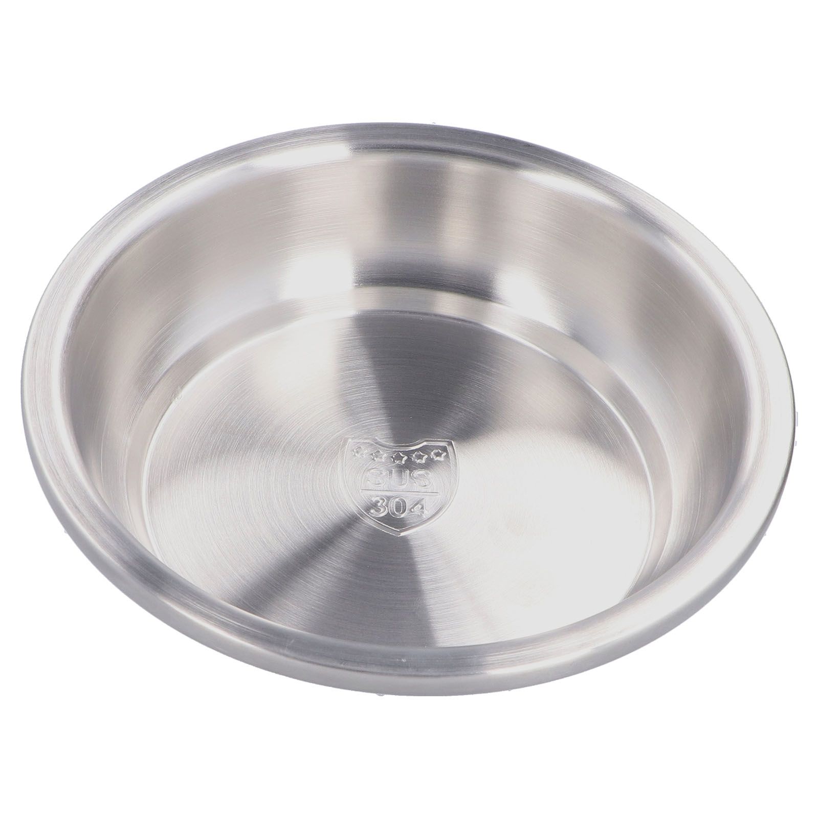 Stainless Steel Plate 304 Food Grade Material Stainless Steel Rounded Deepen Dish for Eating22cm/8.7in - Image 8