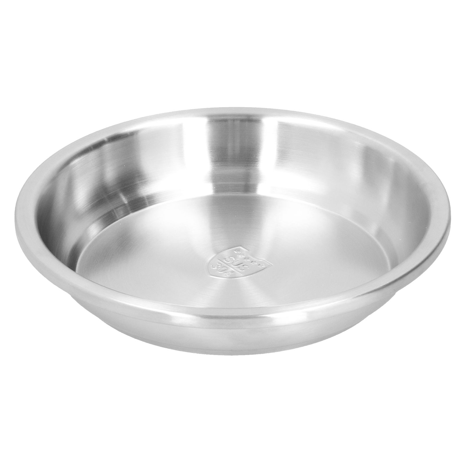 Deep Plate Stainless Steel Heavy Duty Salad Soup Serving Dish Tableware for Home Kitchen24cm - Image 7