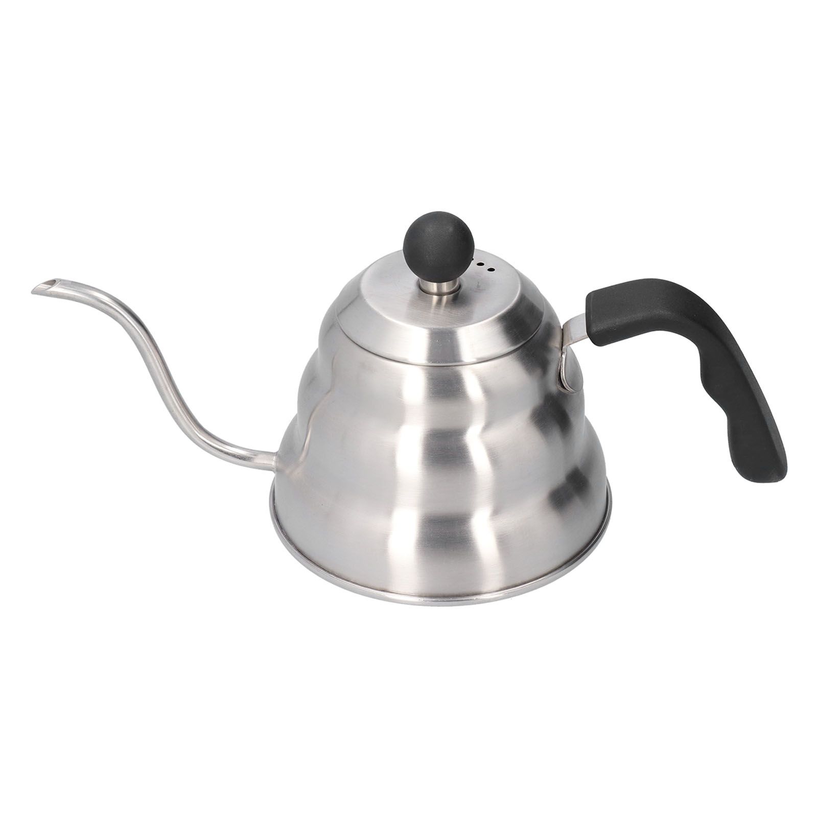 Stainless Steel Pour Over Coffee Kettle Vintage Gooseneck Spout Pot Coffee Utensils for Home Kitchen1L - Image 1