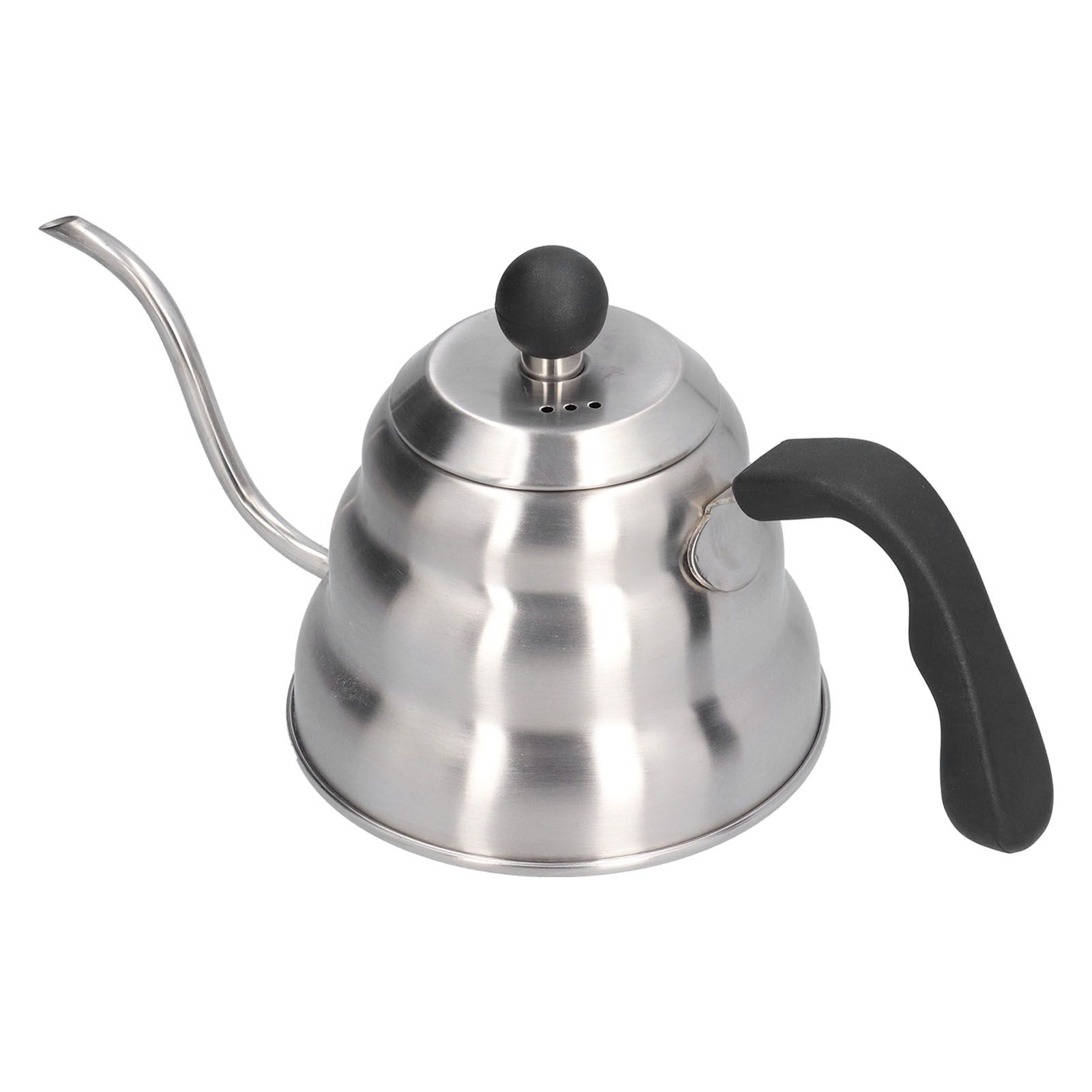 Stainless Steel Pour Over Coffee Kettle Vintage Gooseneck Spout Pot Coffee Utensils for Home Kitchen1L - Image 2