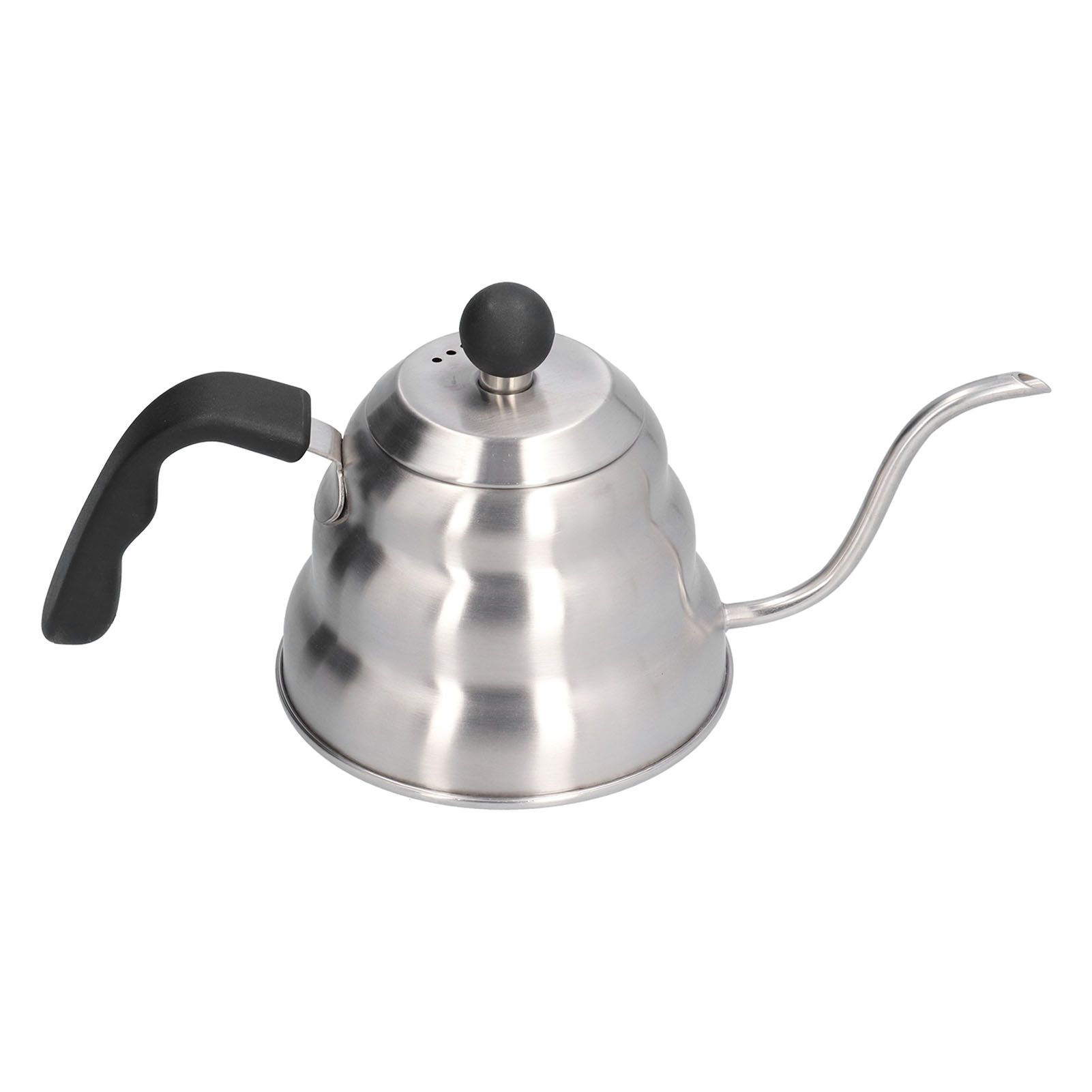 Stainless Steel Pour Over Coffee Kettle Vintage Gooseneck Spout Pot Coffee Utensils for Home Kitchen1L - Image 4