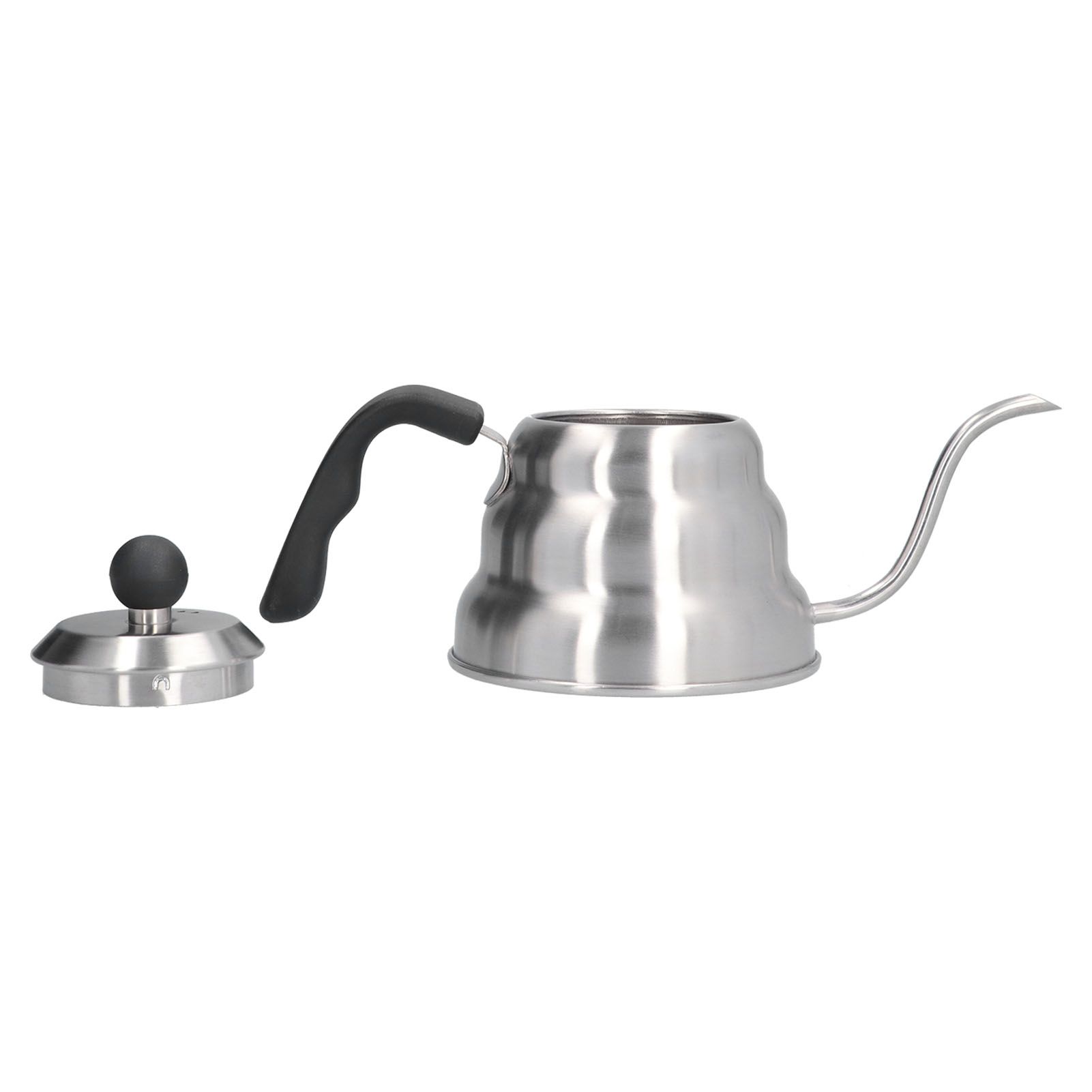 Stainless Steel Pour Over Coffee Kettle Vintage Gooseneck Spout Pot Coffee Utensils for Home Kitchen1L - Image 5