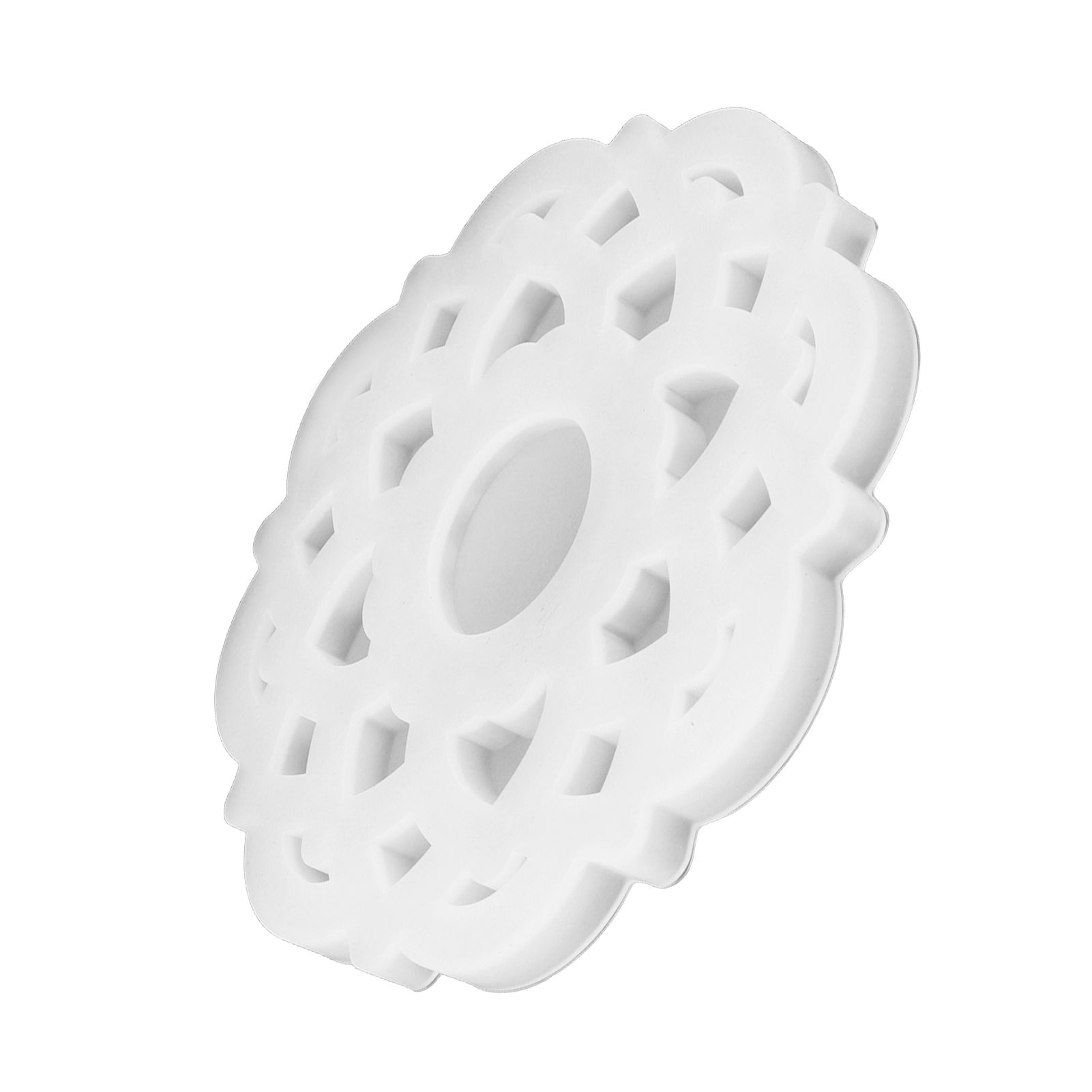 DIY Crystal Epoxy Resin Mold Innovative Shaped Mirror Silicone Candle Holder Mold for BakeryLotus Mold 60‑734 - Image 7