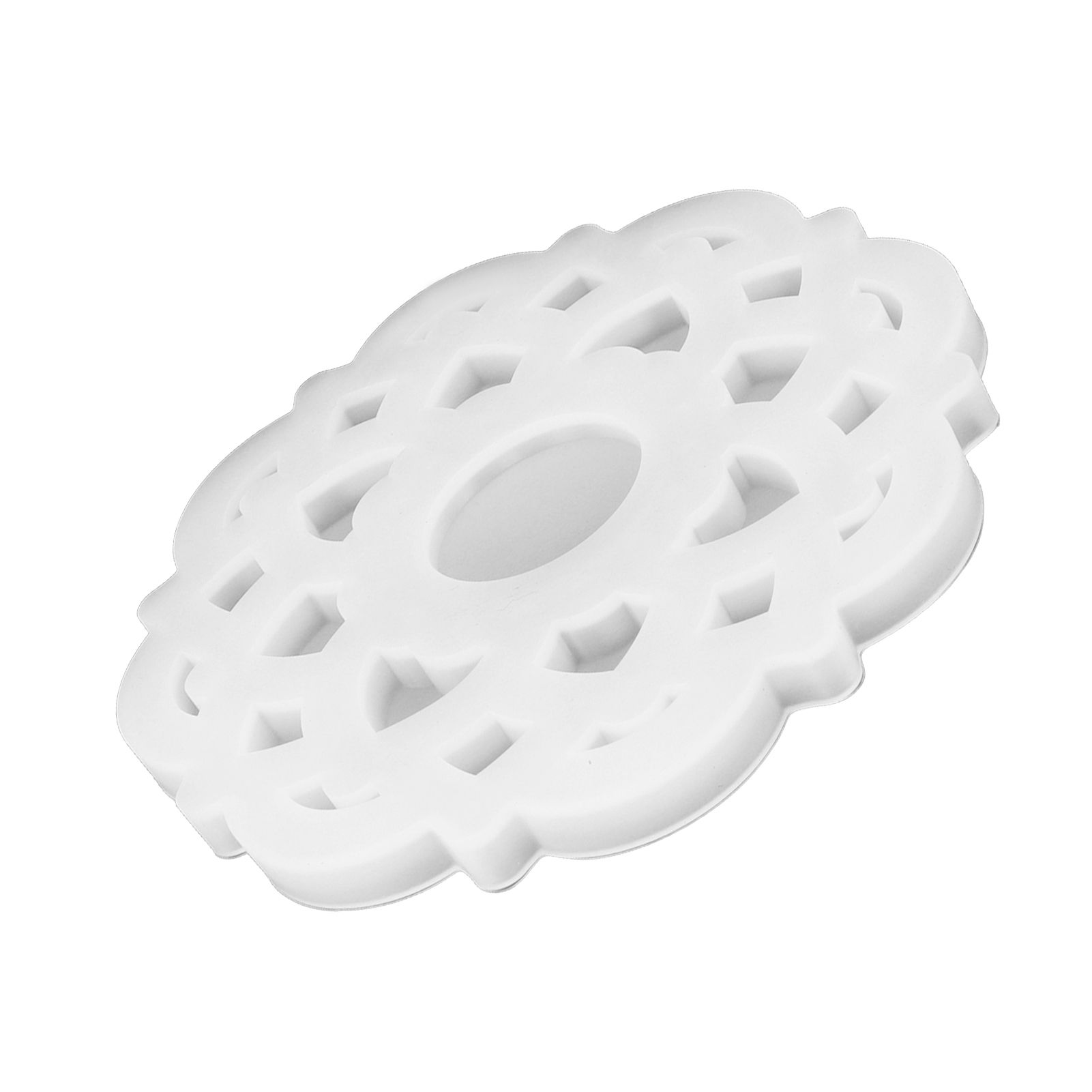 DIY Crystal Epoxy Resin Mold Innovative Shaped Mirror Silicone Candle Holder Mold for BakeryLotus Mold 60‑734 - Image 8