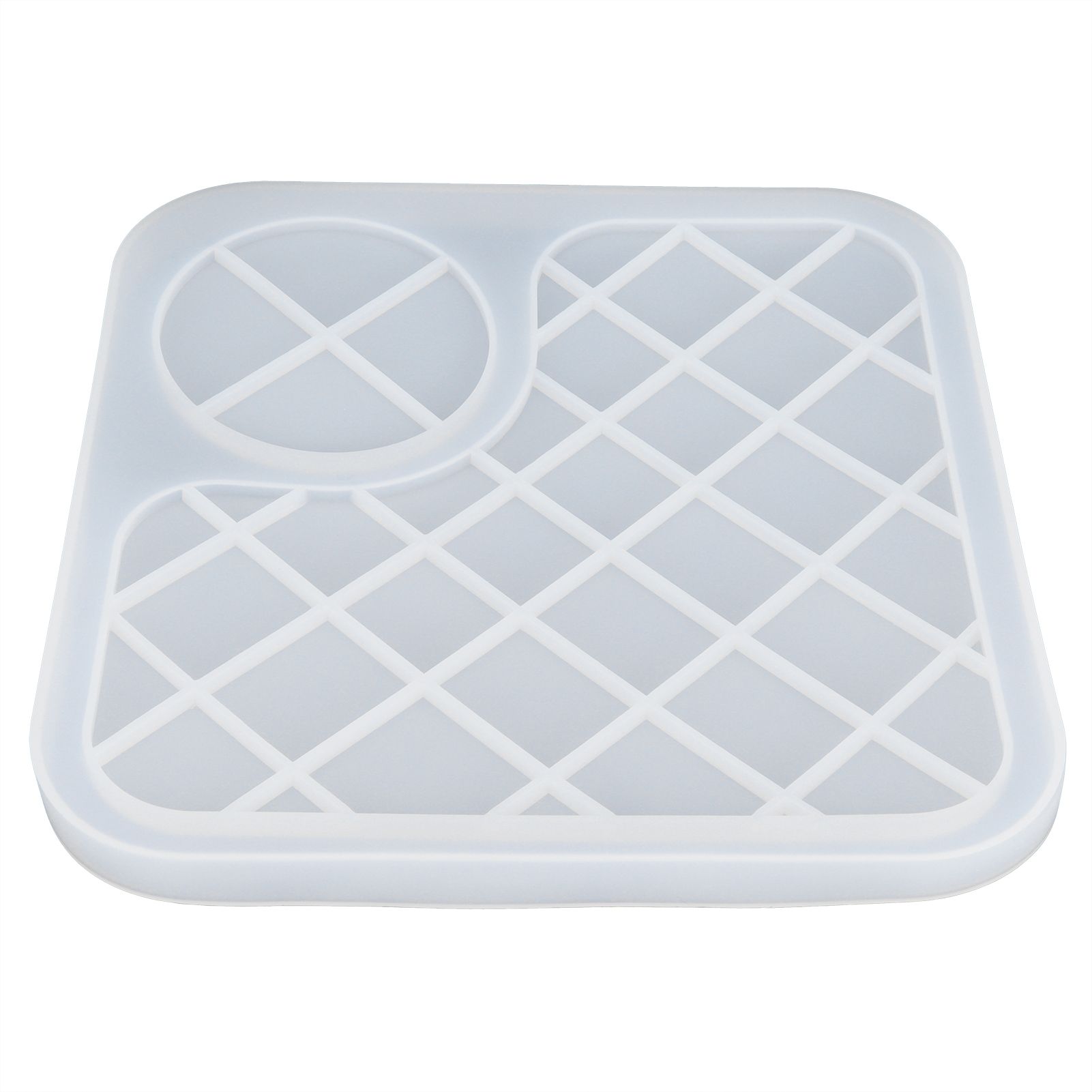 Silicone Mold Translucent Epoxy Resin Drop Glue Tray Tool for DIY Baking Decoration MakingLarge - Image 2