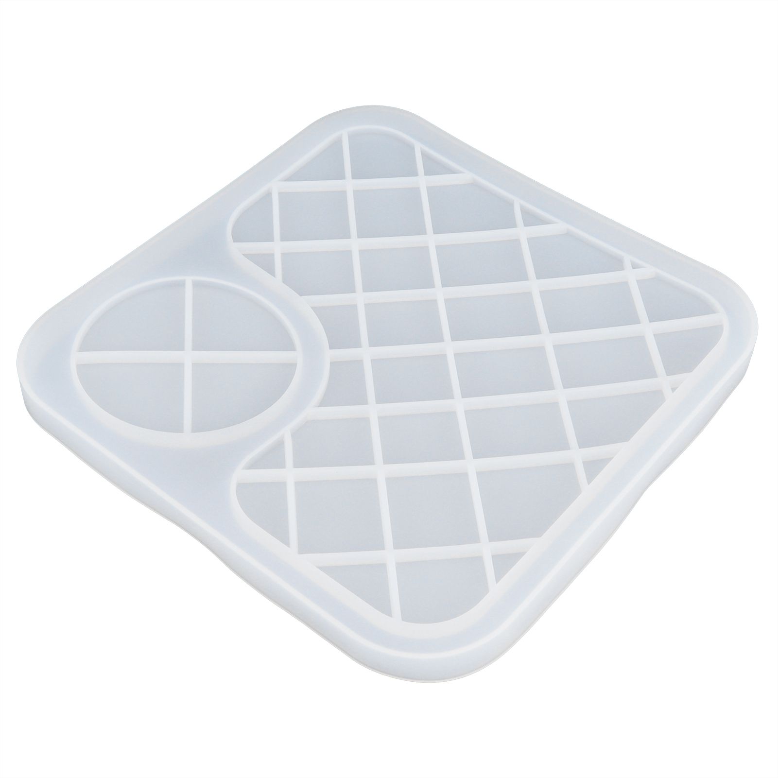 Silicone Mold Translucent Epoxy Resin Drop Glue Tray Tool for DIY Baking Decoration MakingLarge - Image 4