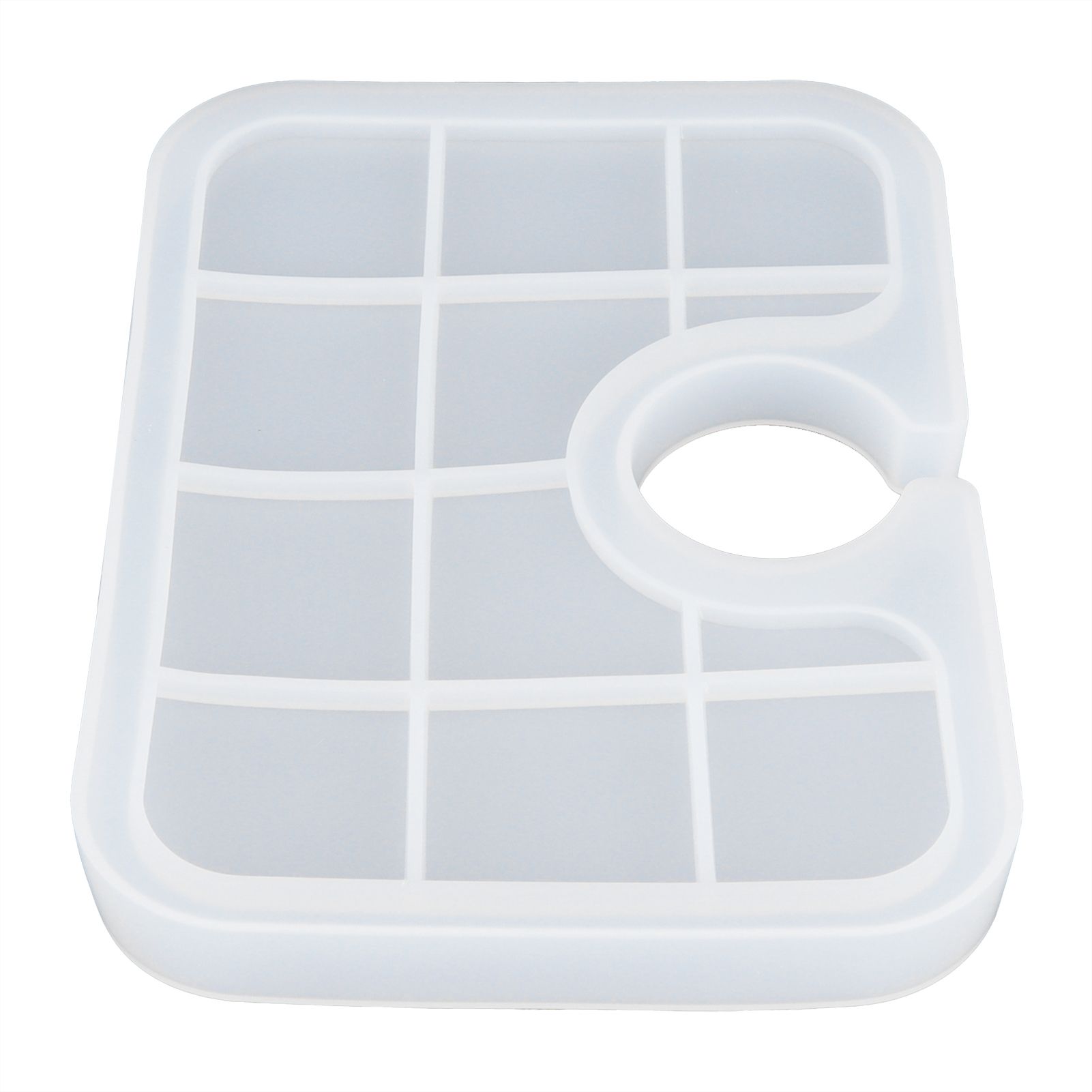Silicone Mold Translucent Epoxy Resin Drop Glue Tray Tool for DIY Baking Decoration MakingSmall - Image 4
