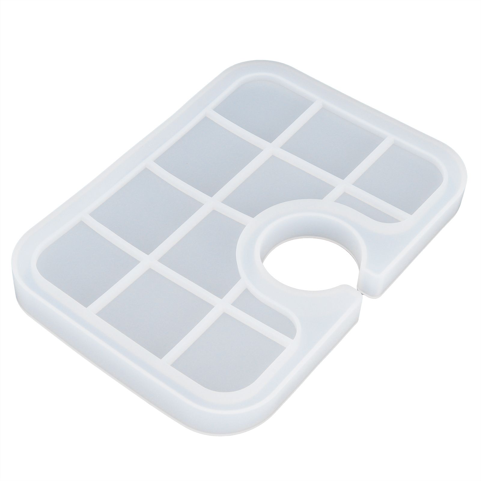 Silicone Mold Translucent Epoxy Resin Drop Glue Tray Tool for DIY Baking Decoration MakingSmall - Image 5