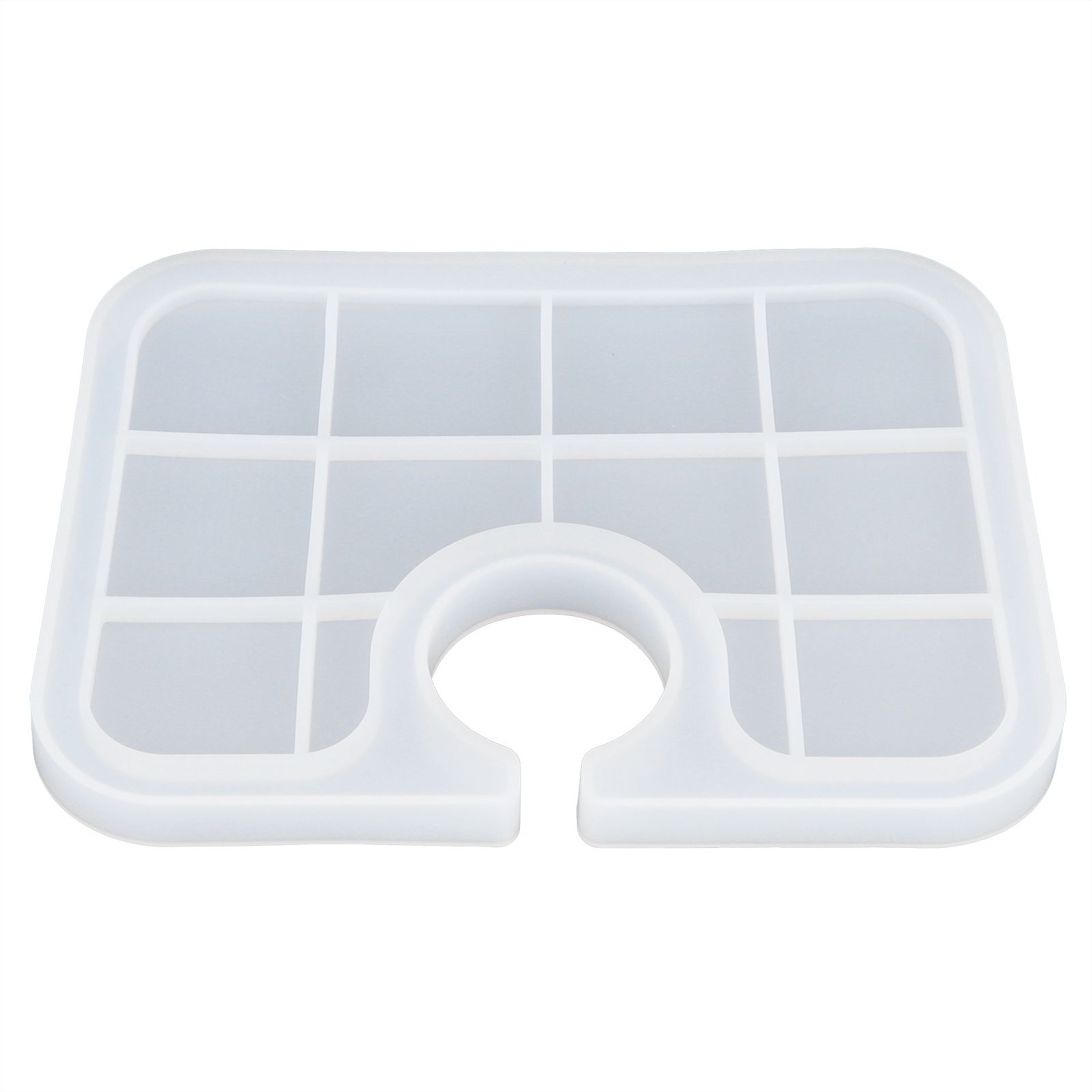 Silicone Mold Translucent Epoxy Resin Drop Glue Tray Tool for DIY Baking Decoration MakingSmall - Image 6