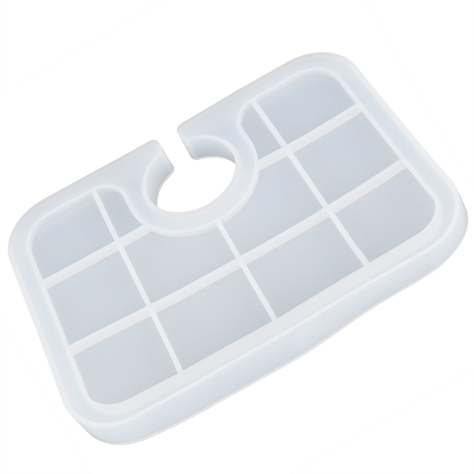 Silicone Mold Translucent Epoxy Resin Drop Glue Tray Tool for DIY Baking Decoration MakingSmall - Image 8