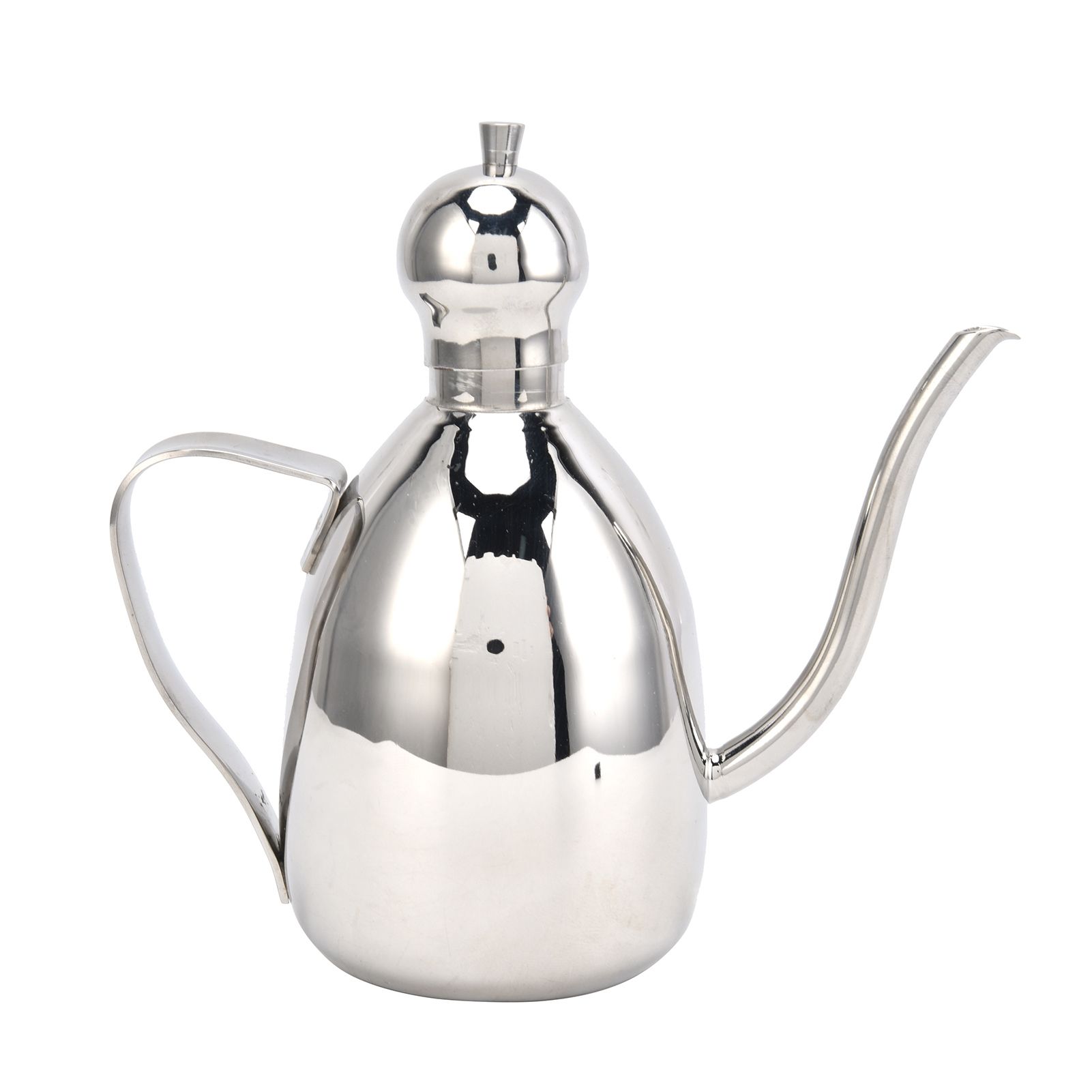 Stainless Steel Oil Can Portable High Water Tightness Stainless Steel Oil Can for Kitchen0.25L - Image 5