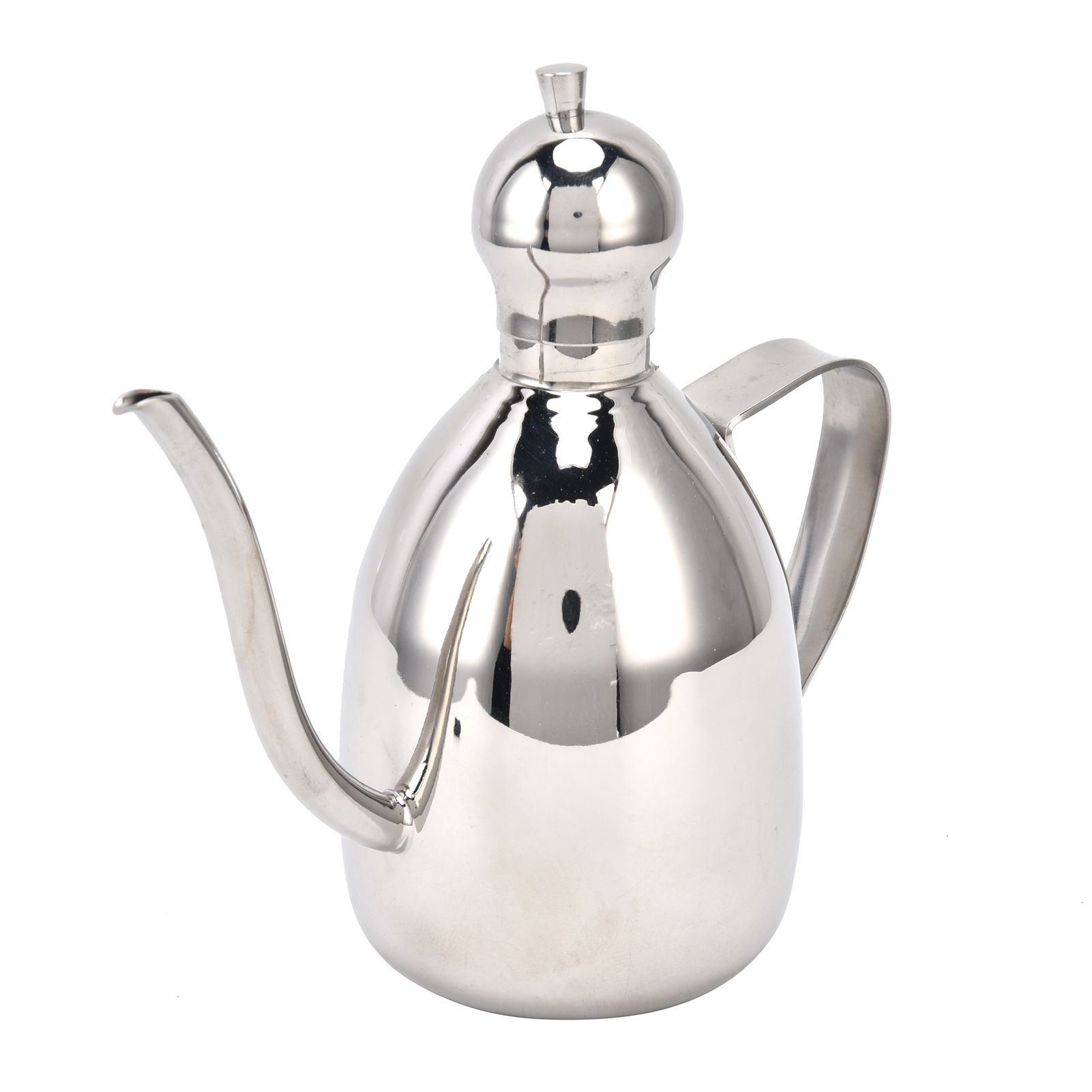 Stainless Steel Oil Can Portable High Water Tightness Stainless Steel Oil Can for Kitchen0.25L - Image 6