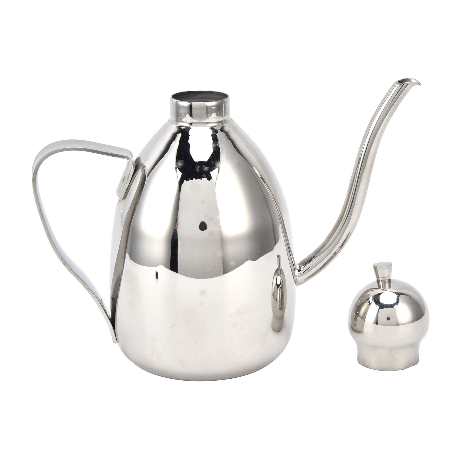 Stainless Steel Oil Can Portable High Water Tightness Stainless Steel Oil Can for Kitchen0.25L - Image 8