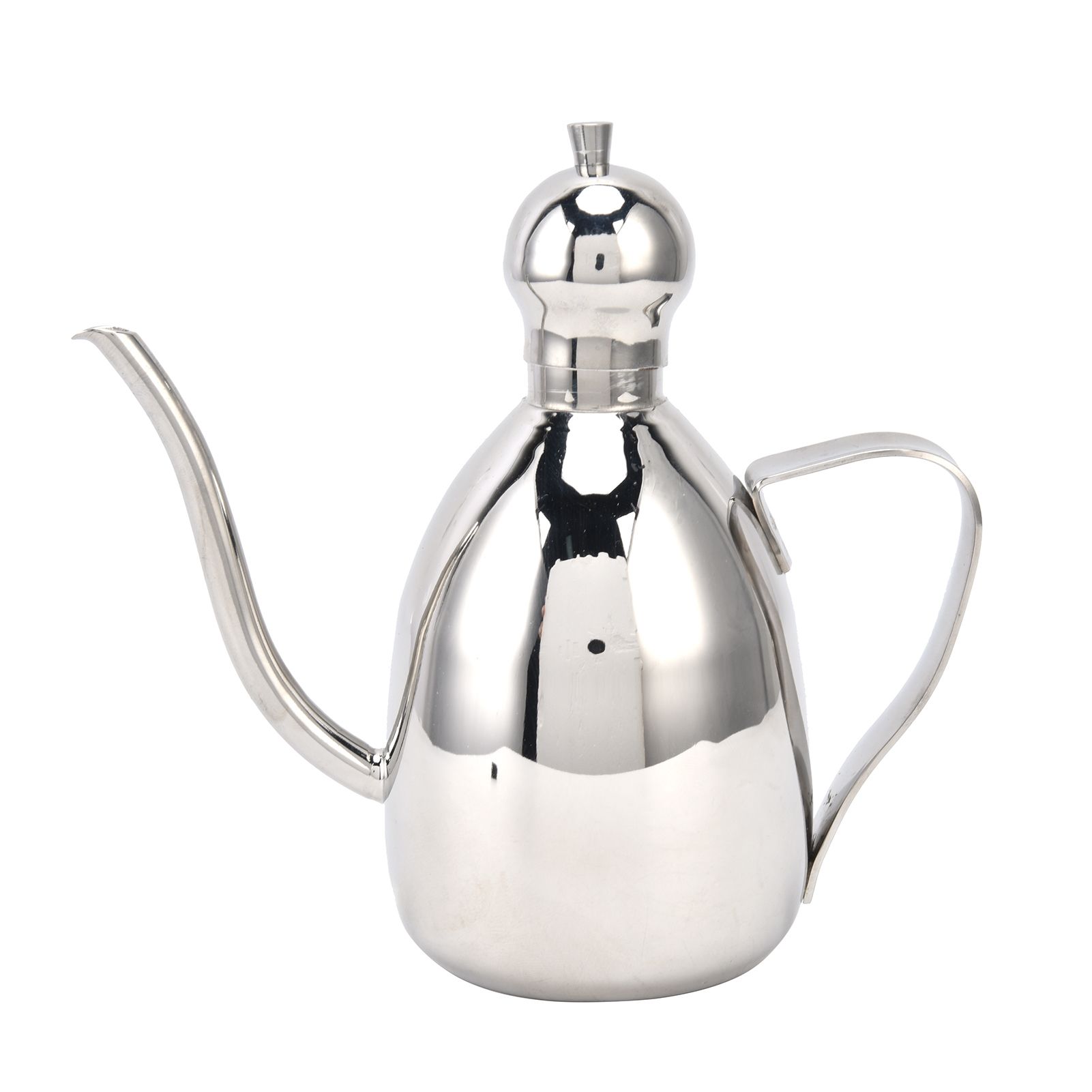 Stainless Steel Oil Can Portable High Water Tightness Stainless Steel Oil Can for Kitchen1L - Image 4