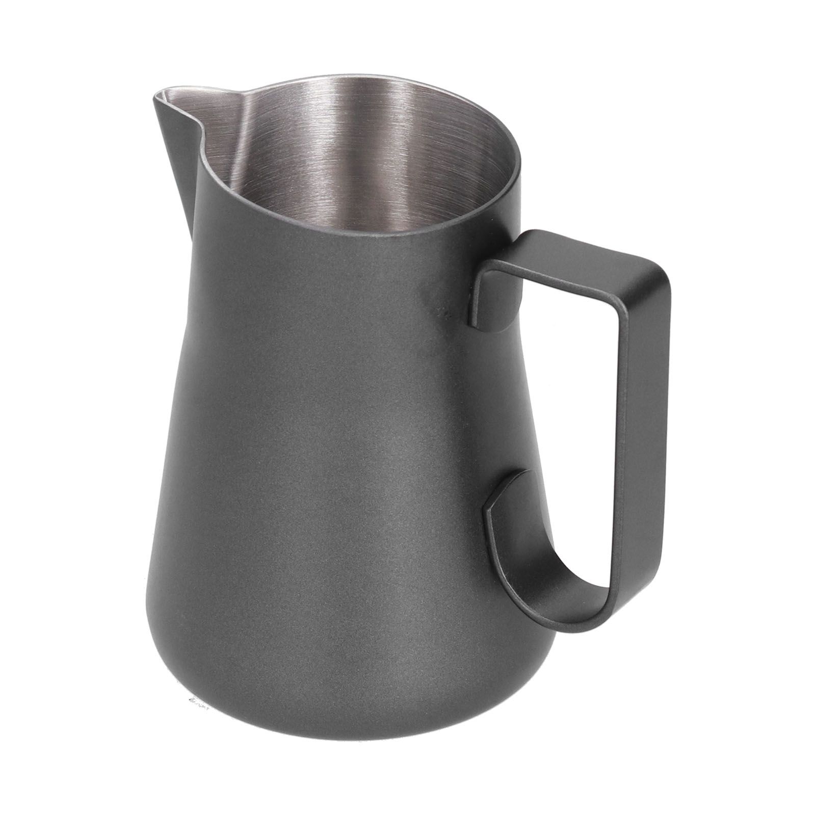 Stainless Steel Frothing Cup Coffee Frothing Pitcher Milk Frothing Jug with Long Diversion Mouth350ml - Image 3