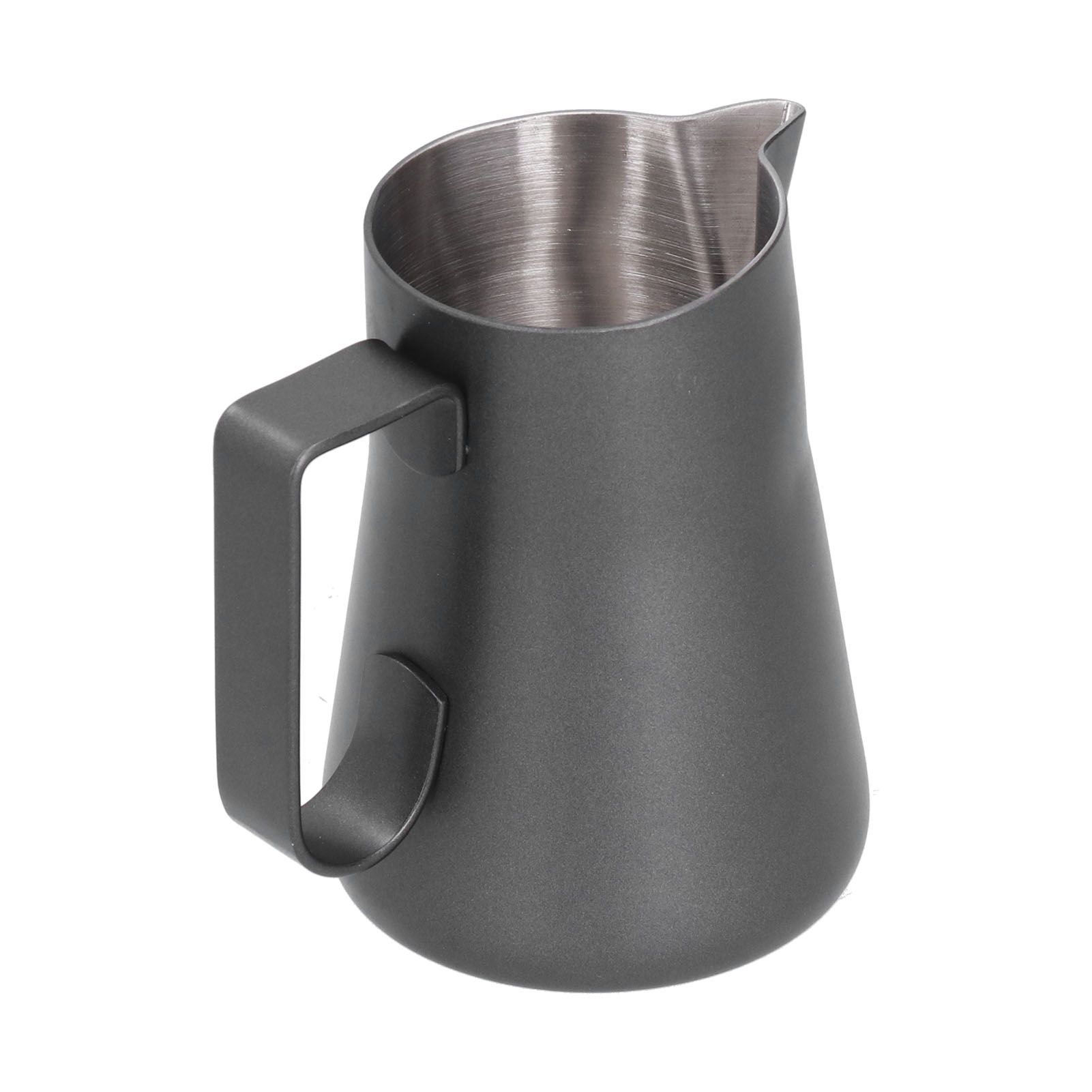 Stainless Steel Frothing Cup Coffee Frothing Pitcher Milk Frothing Jug with Long Diversion Mouth600ml - Image 2