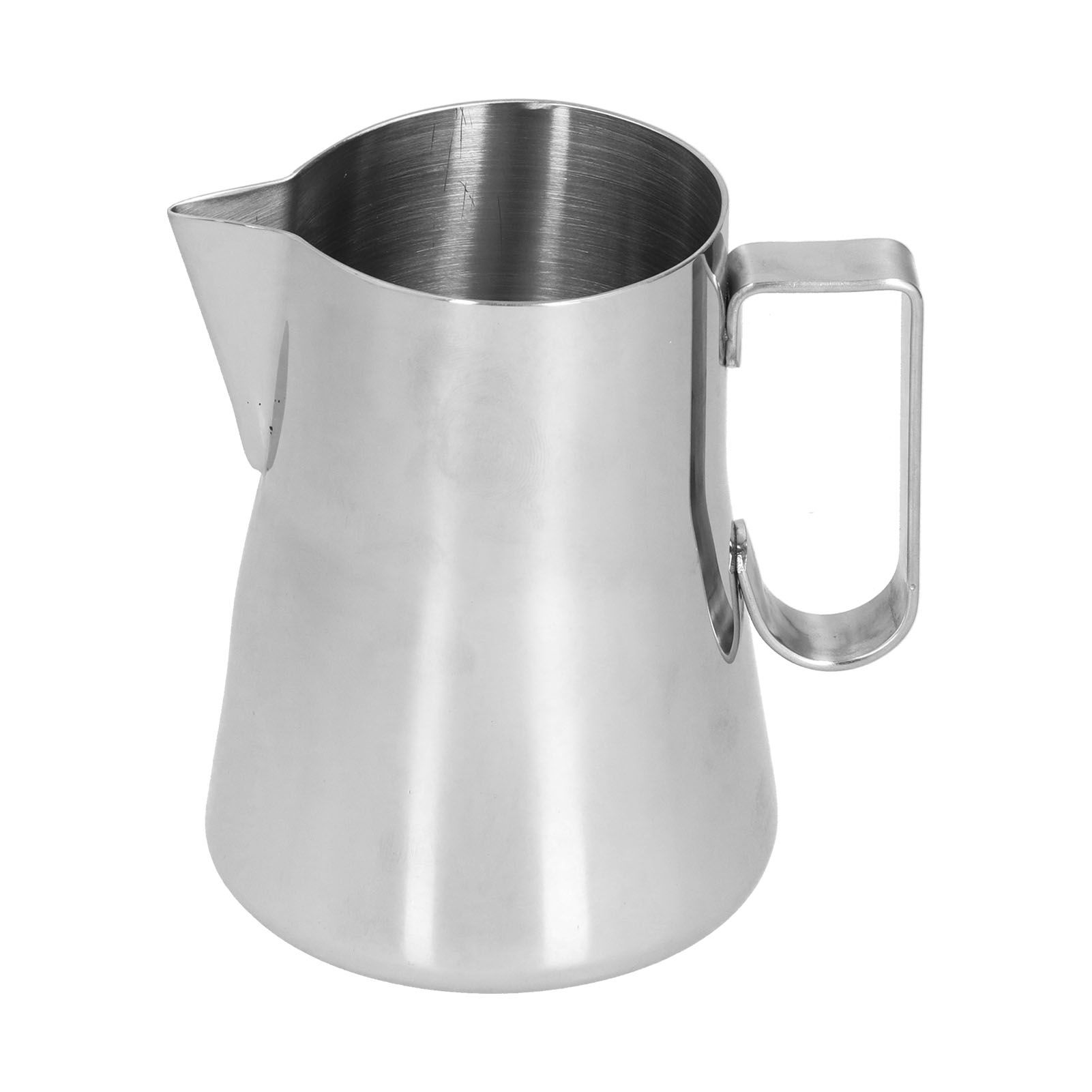 Stainless Steel Milk Frothing Pitcher Comfortable Unique Beautiful Fancy Coffee Cup Garland Pot600ml Stainless Steel - Image 2