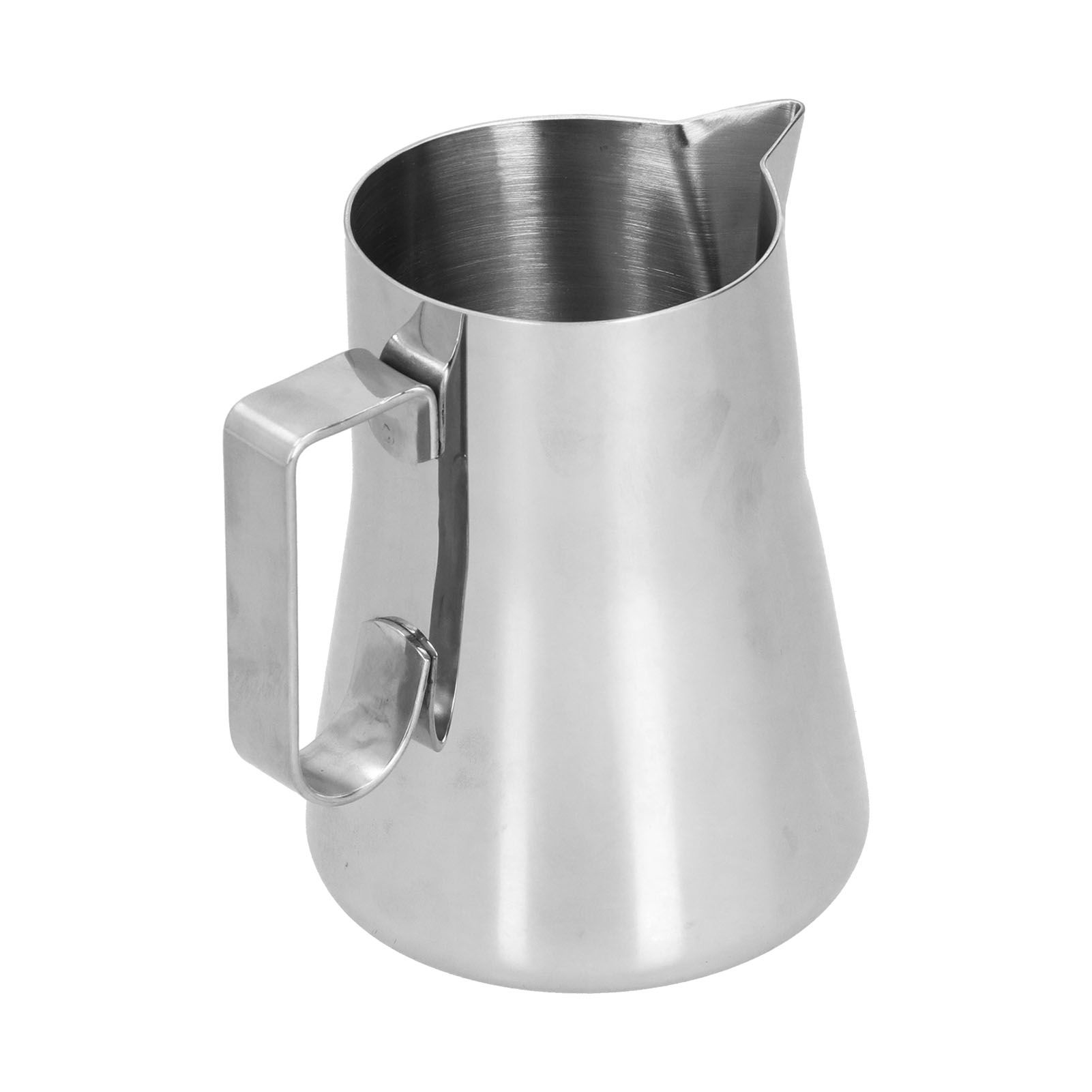 Stainless Steel Milk Frothing Pitcher Comfortable Unique Beautiful Fancy Coffee Cup Garland Pot600ml Stainless Steel - Image 4
