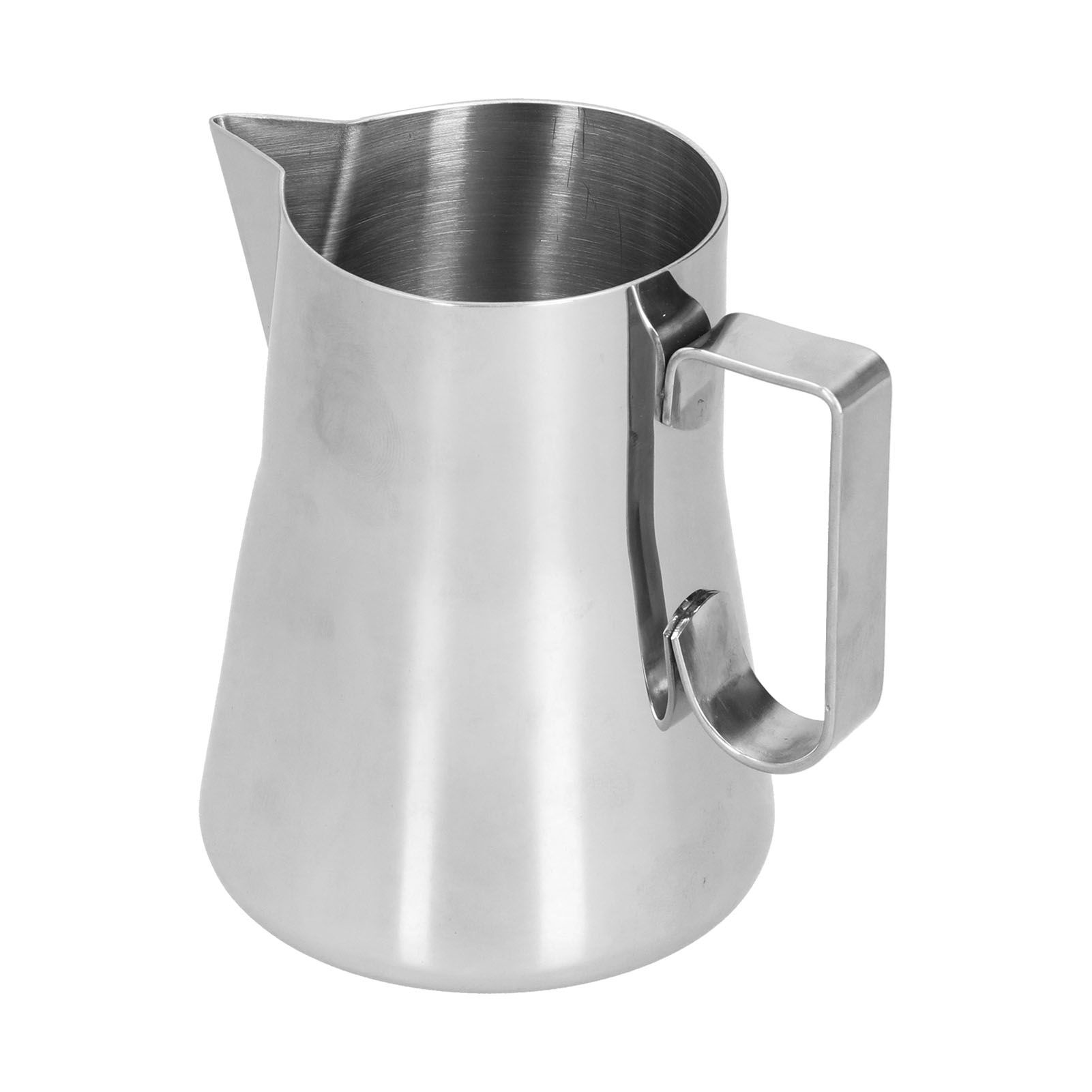 Stainless Steel Milk Frothing Pitcher Comfortable Unique Beautiful Fancy Coffee Cup Garland Pot600ml Stainless Steel - Image 5