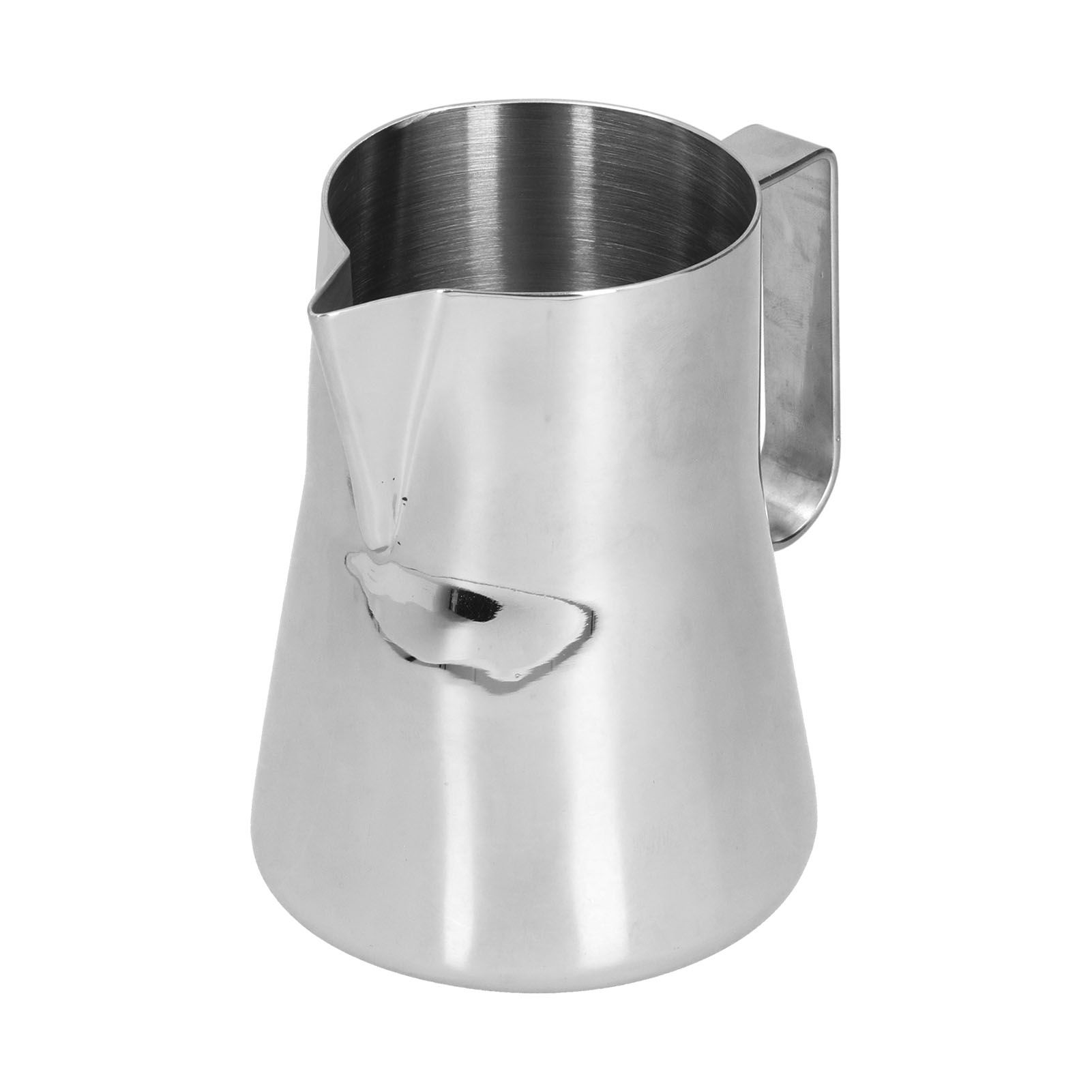 Stainless Steel Milk Frothing Pitcher Comfortable Unique Beautiful Fancy Coffee Cup Garland Pot600ml Stainless Steel - Image 7