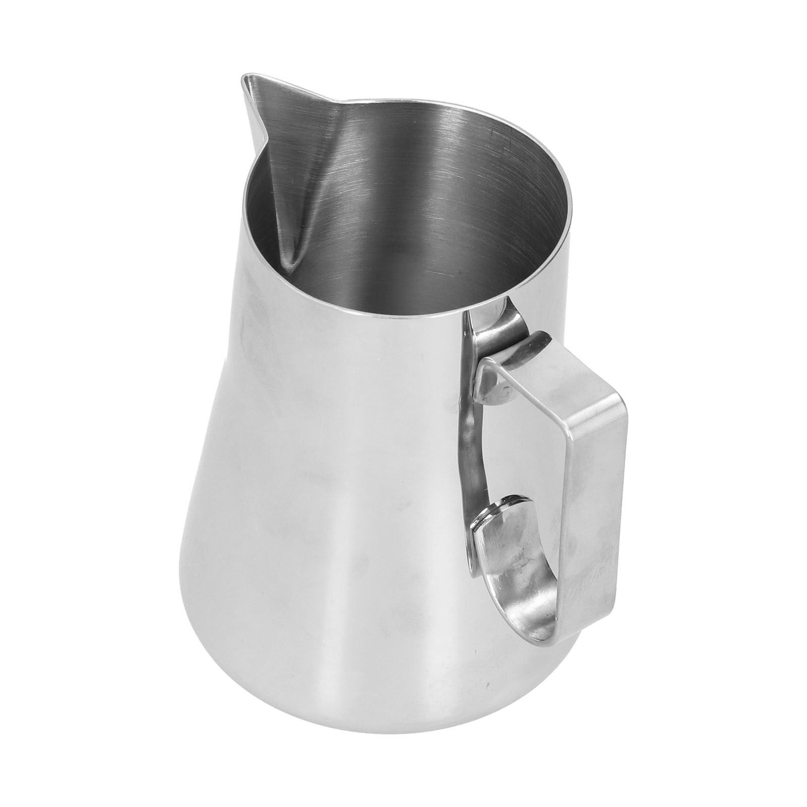 Stainless Steel Milk Frothing Pitcher Comfortable Unique Beautiful Fancy Coffee Cup Garland Pot600ml Stainless Steel - Image 8