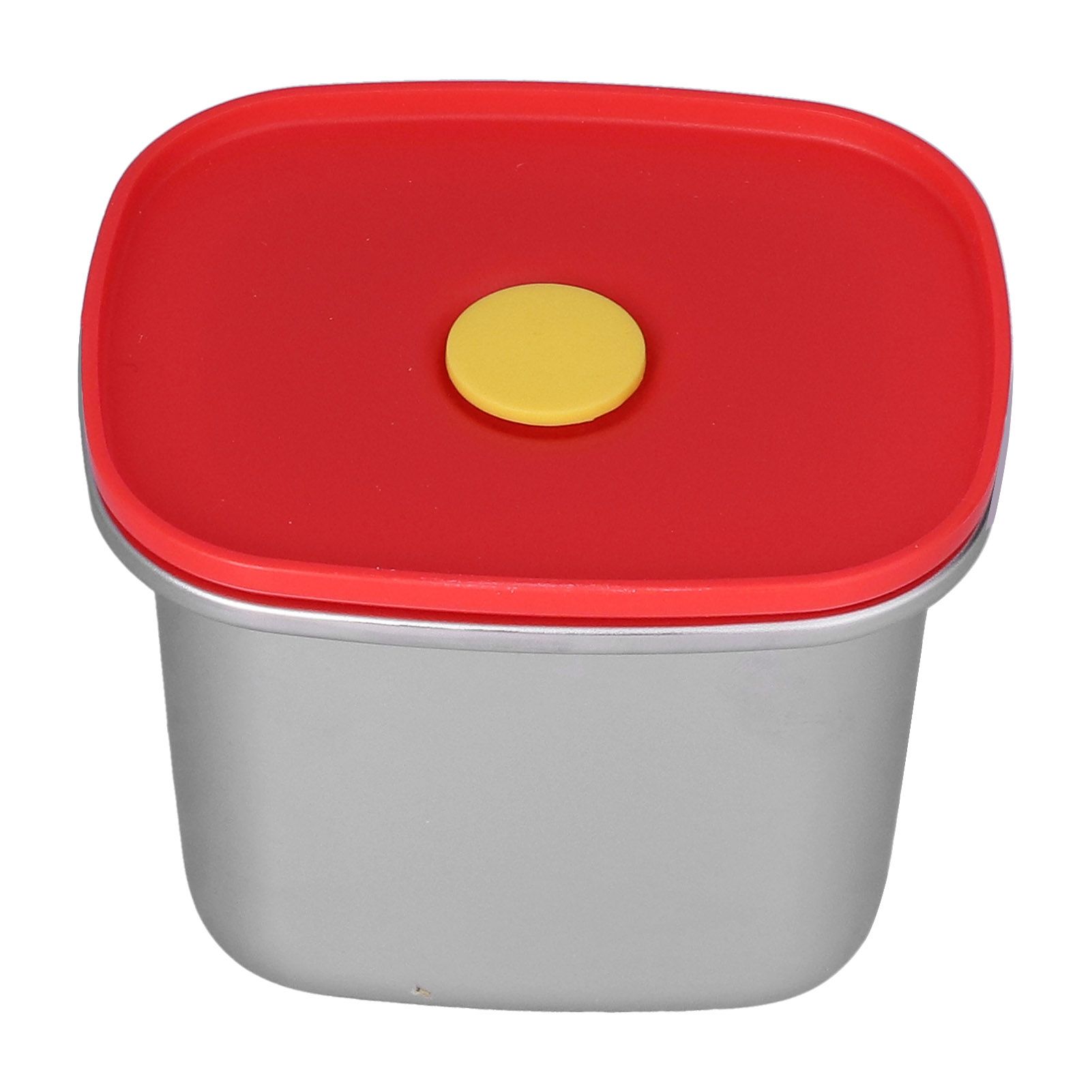 Lunch Box Red Excellent Sealing Easily Clean Environmental Protection Food Storage Containers for Students550ml - Image 1