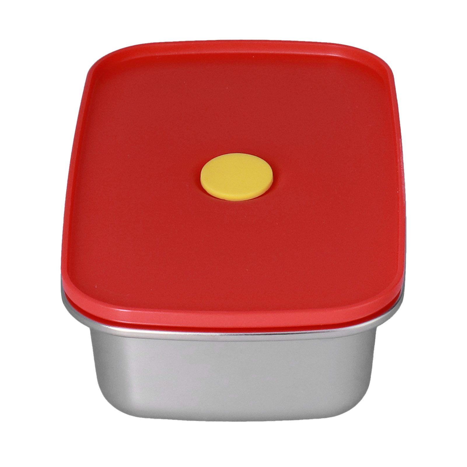 Lunch Box Red Non Pollution Good Sealing Lightweight Easily Clean Bento Box for Workers600ml - Image 4