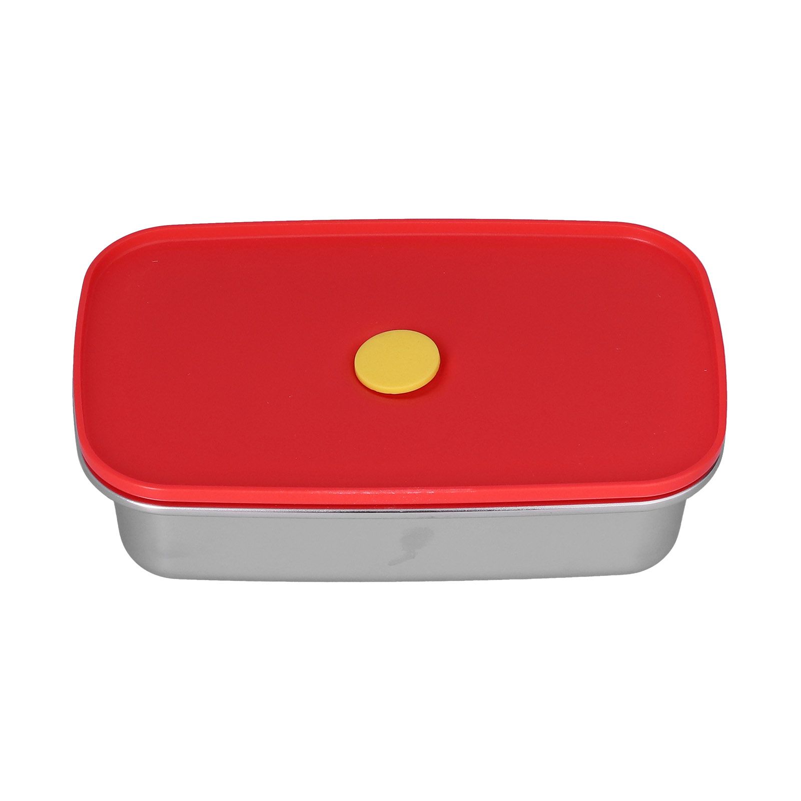 Lunch Box Red Non Pollution Good Sealing Lightweight Easily Clean Bento Box for Workers600ml - Image 6