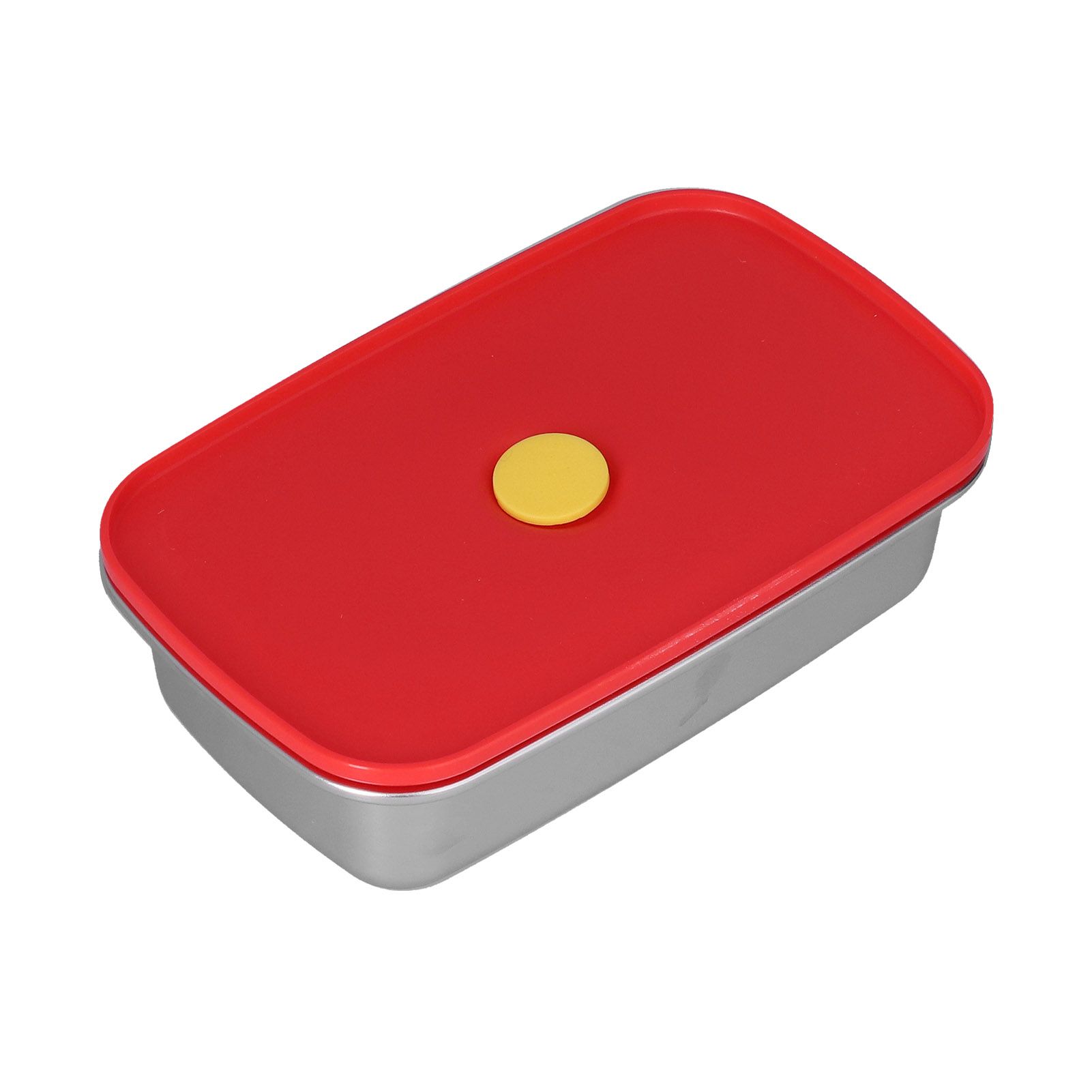 Lunch Box Red Non Pollution Good Sealing Lightweight Easily Clean Bento Box for Workers600ml - Image 8