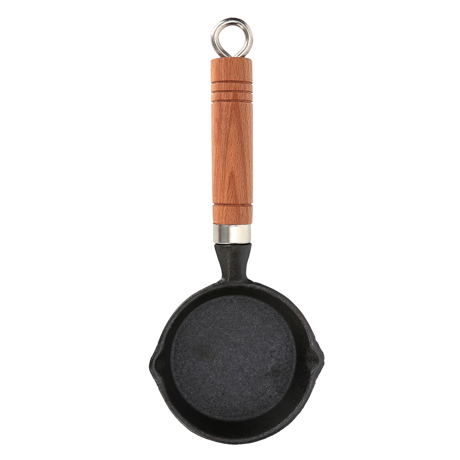 Egg Pan Nonstick Paint Coating Scald Proof Handle Cast Iron Antirust Omelette Pan for Fried Egg Hot Oil - Image 1