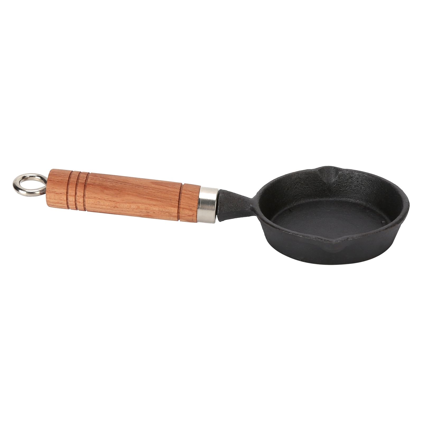 Egg Pan Nonstick Paint Coating Scald Proof Handle Cast Iron Antirust Omelette Pan for Fried Egg Hot Oil - Image 3