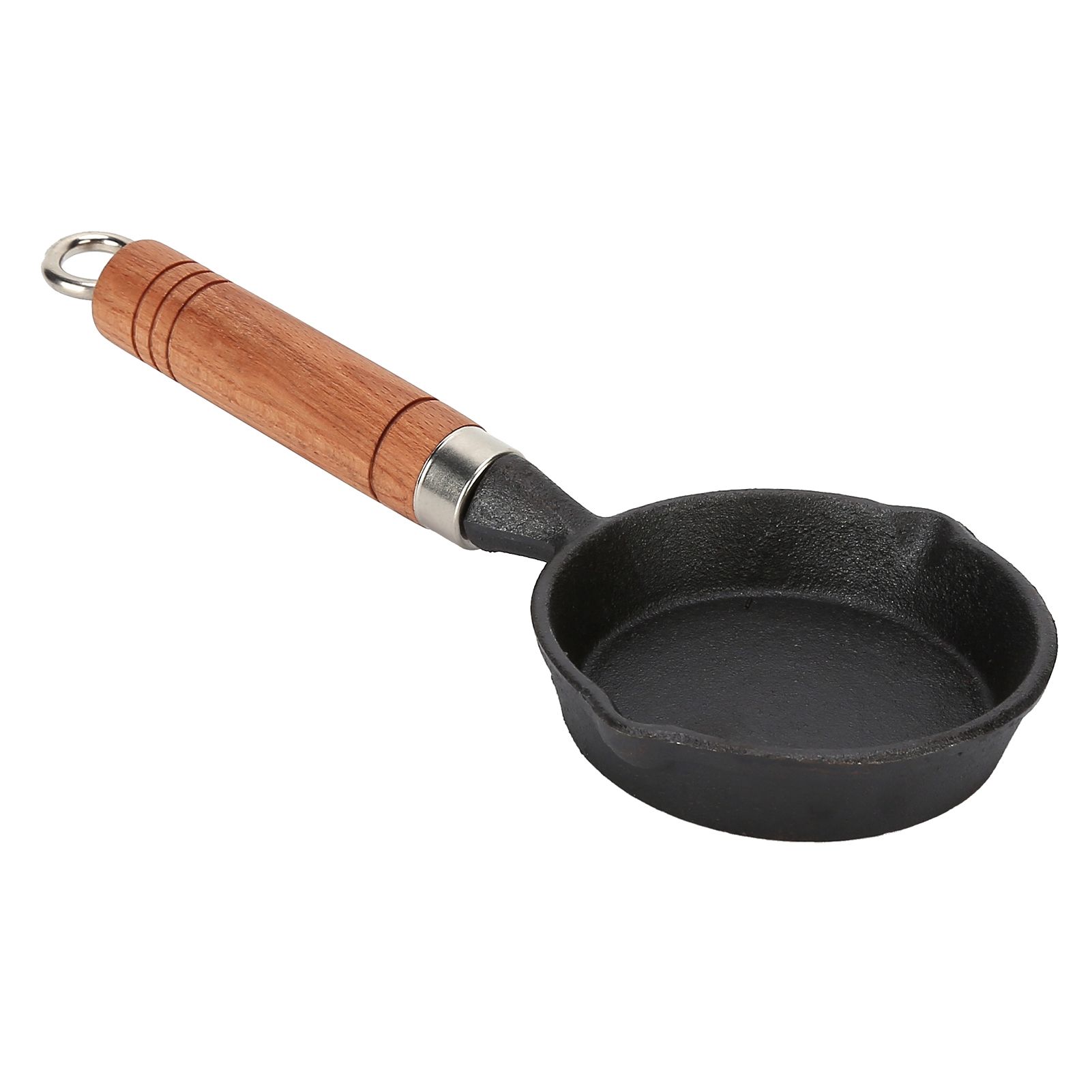 Egg Pan Nonstick Paint Coating Scald Proof Handle Cast Iron Antirust Omelette Pan for Fried Egg Hot Oil - Image 4