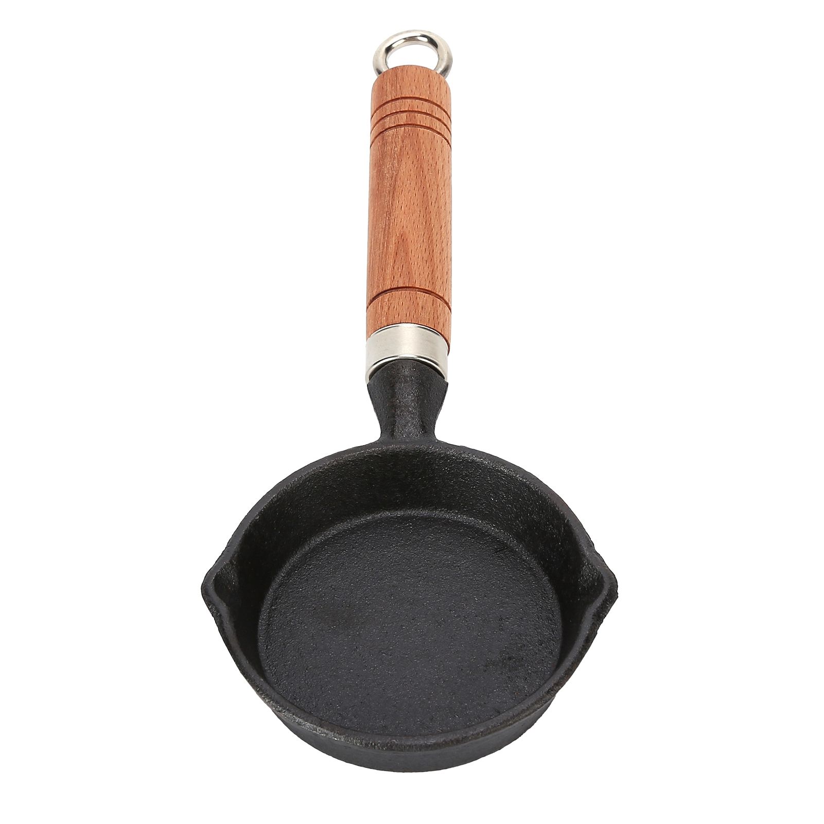 Egg Pan Nonstick Paint Coating Scald Proof Handle Cast Iron Antirust Omelette Pan for Fried Egg Hot Oil - Image 5