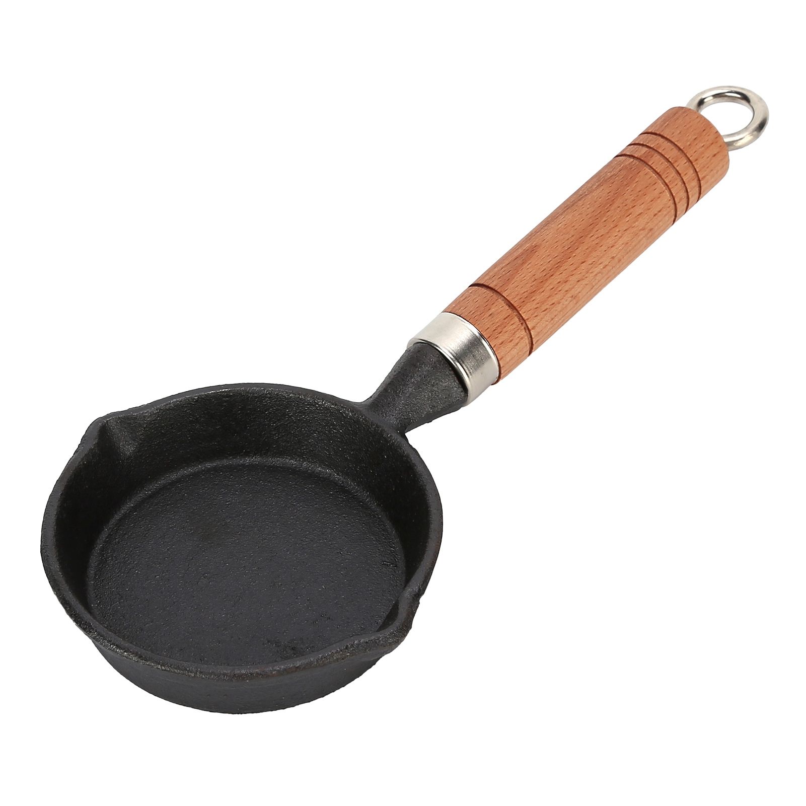 Egg Pan Nonstick Paint Coating Scald Proof Handle Cast Iron Antirust Omelette Pan for Fried Egg Hot Oil - Image 6